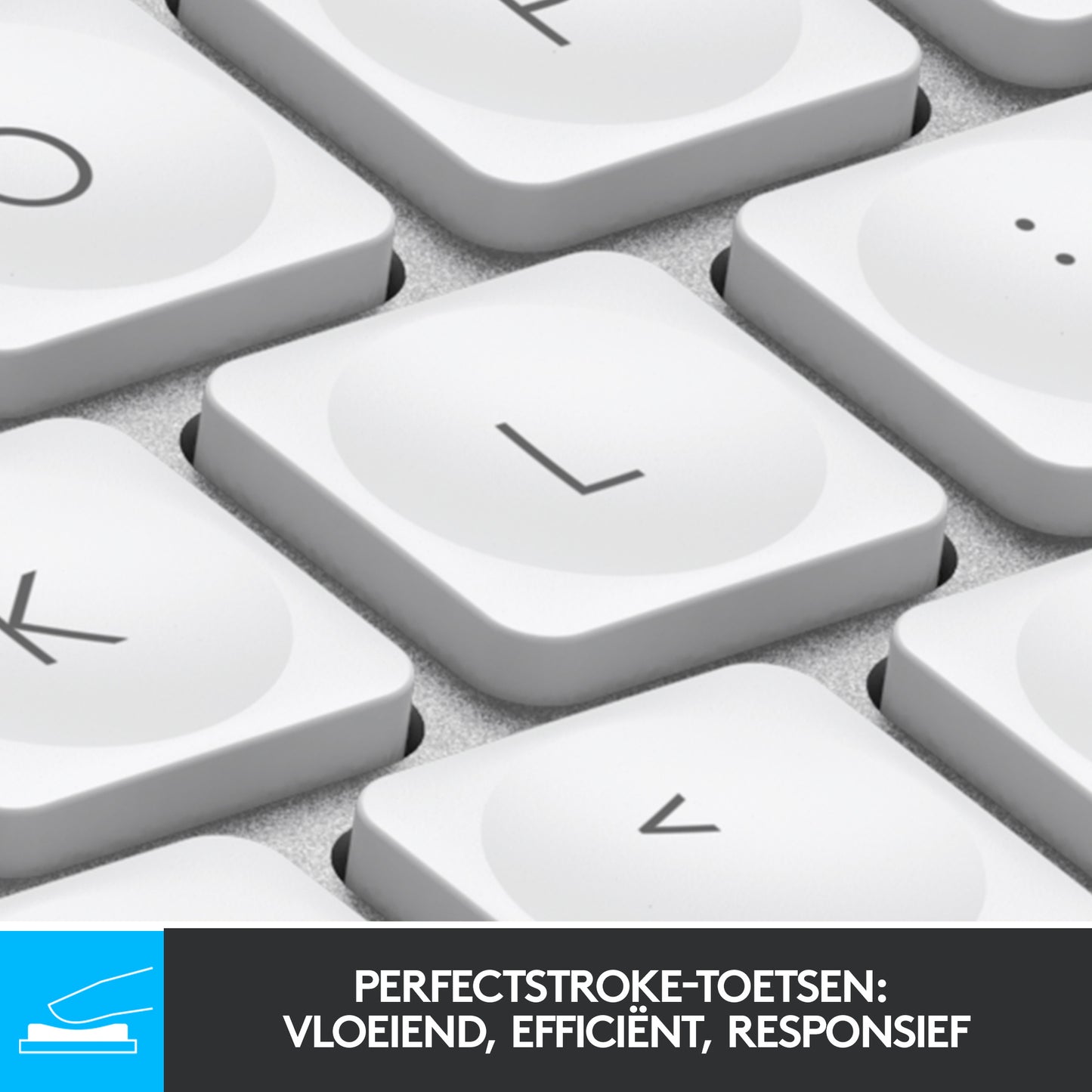 Logitech MX keys Mini Wireless Illuminated, Pale Grey, FR azerty