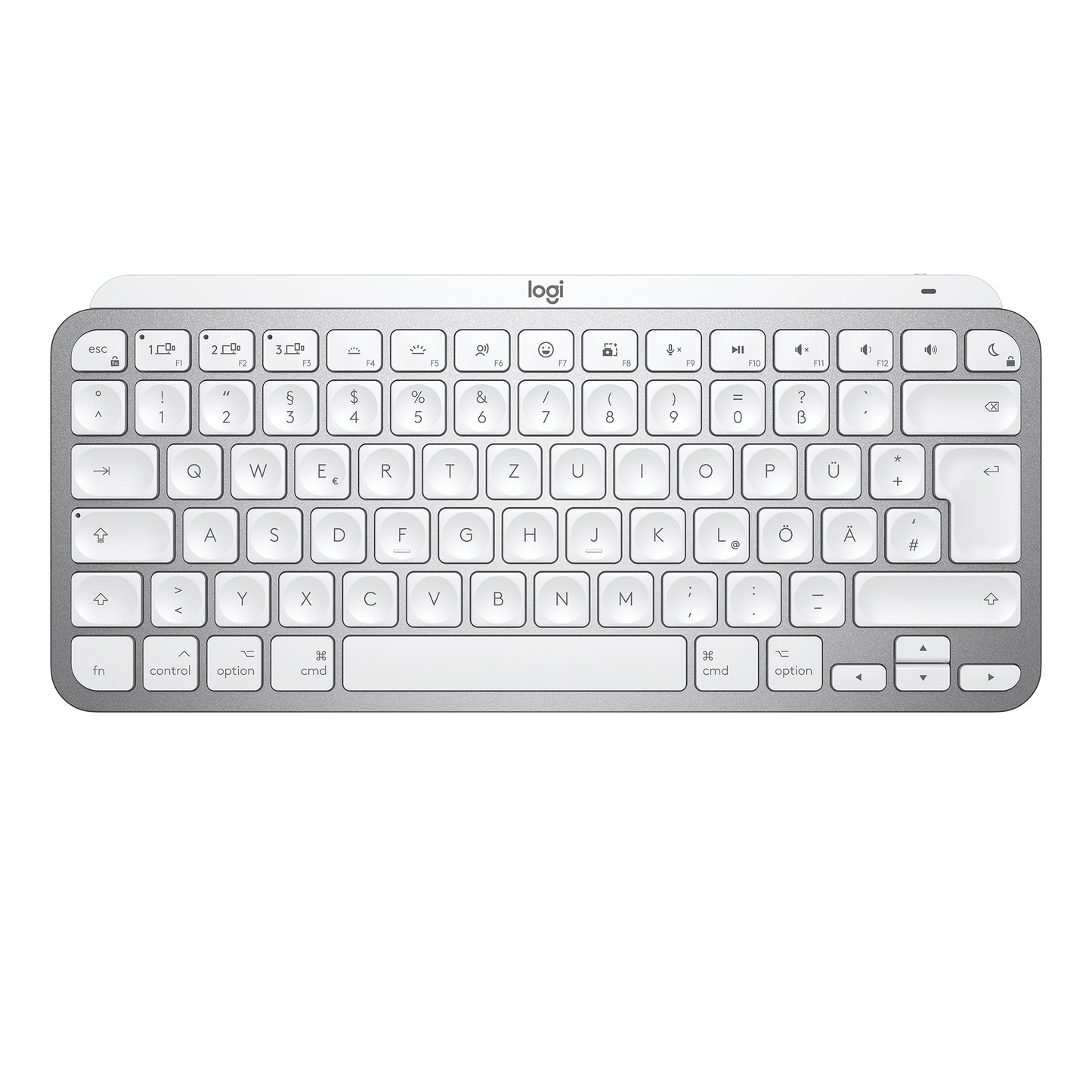 Logitech MX keys Mini FOR MAC Wireless Illuminated, Pale Grey, FR azerty