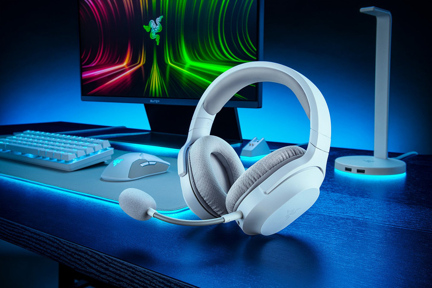 Razer Barracuda X Wireless Gaming Headset - Mercury White