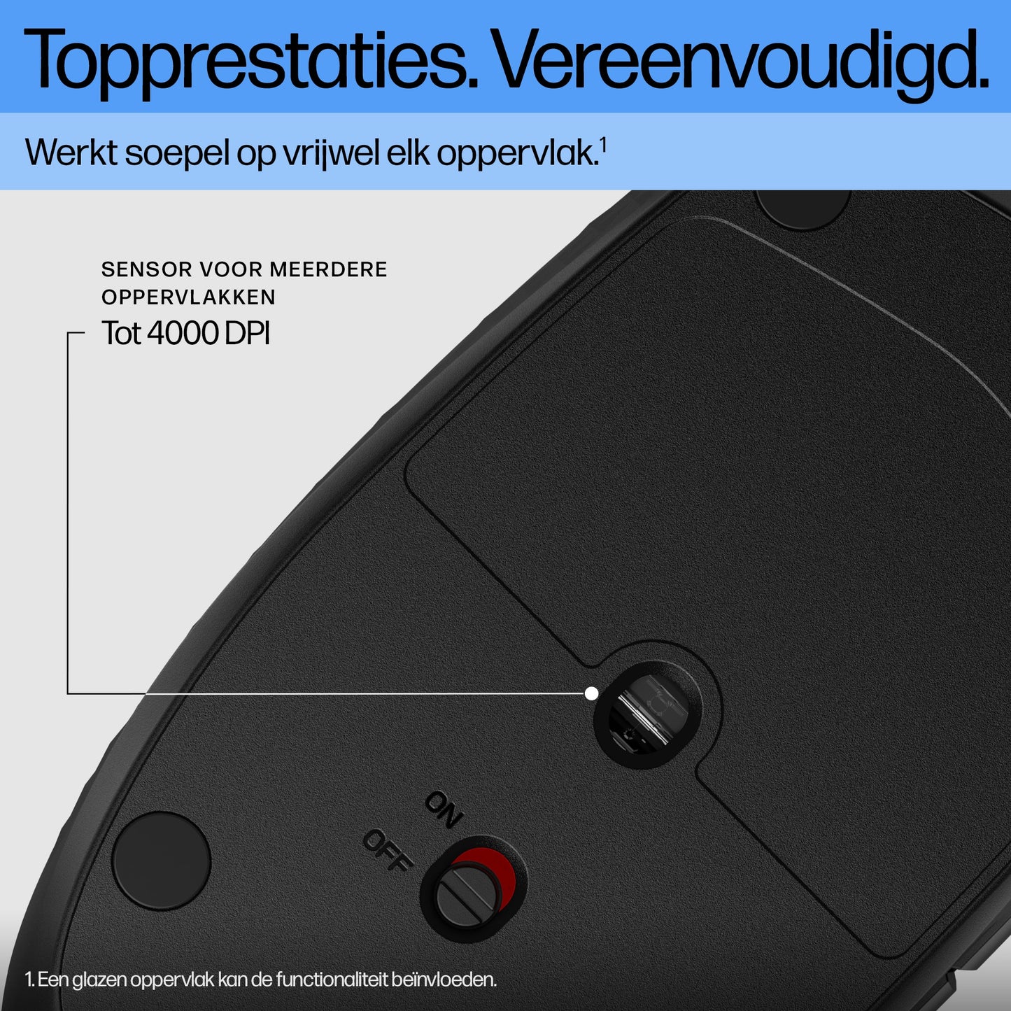 HP 425 Progmable Wireless Mouse EMEA-INT
