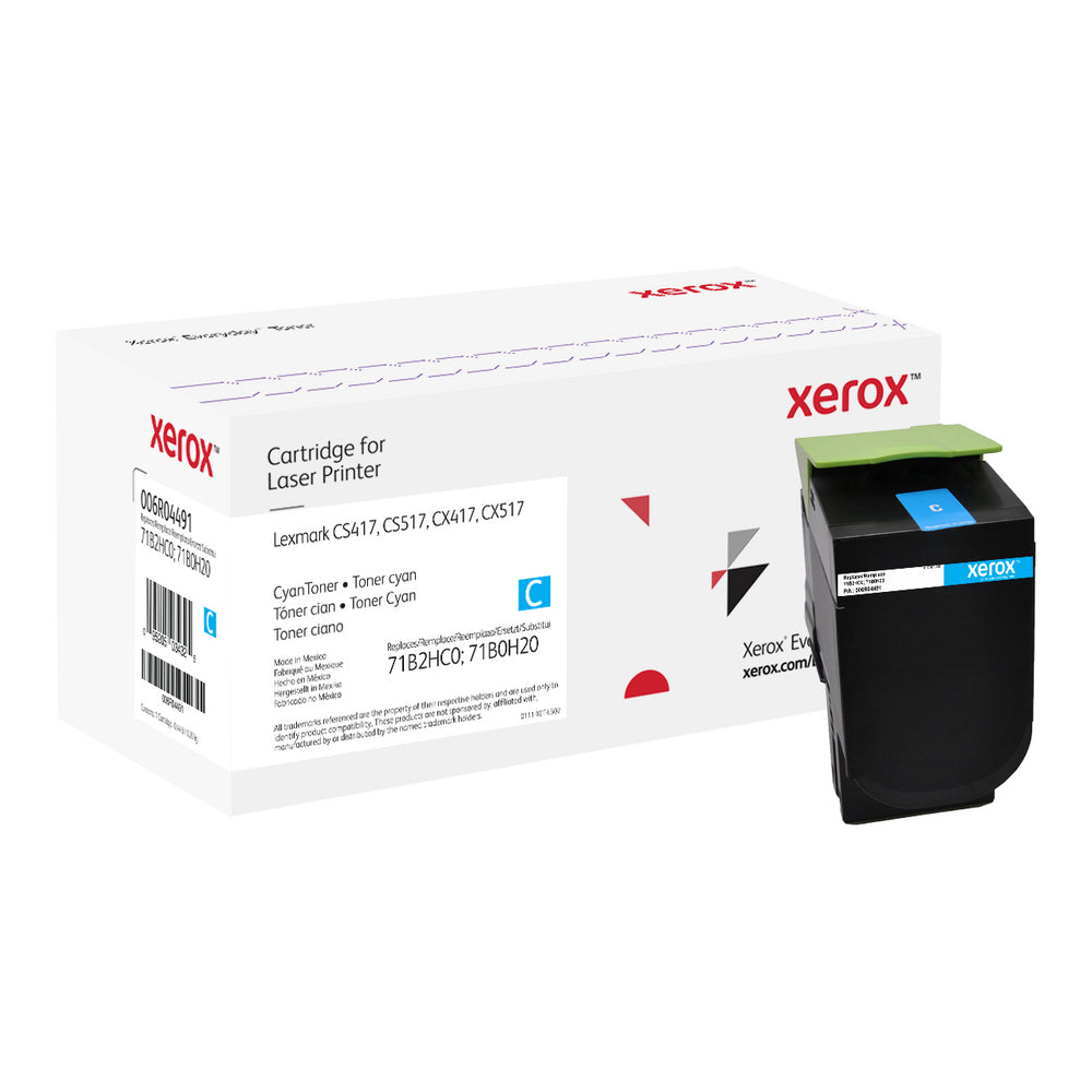 Everyday High Capacity Cyan Toner with 006R04491