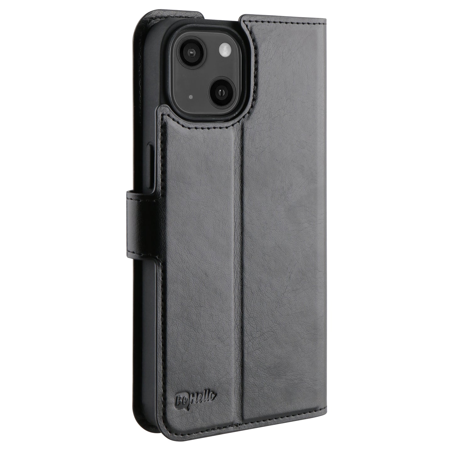 BeHello iPhone 13 / 13 Pro Gel Wallet Case Black