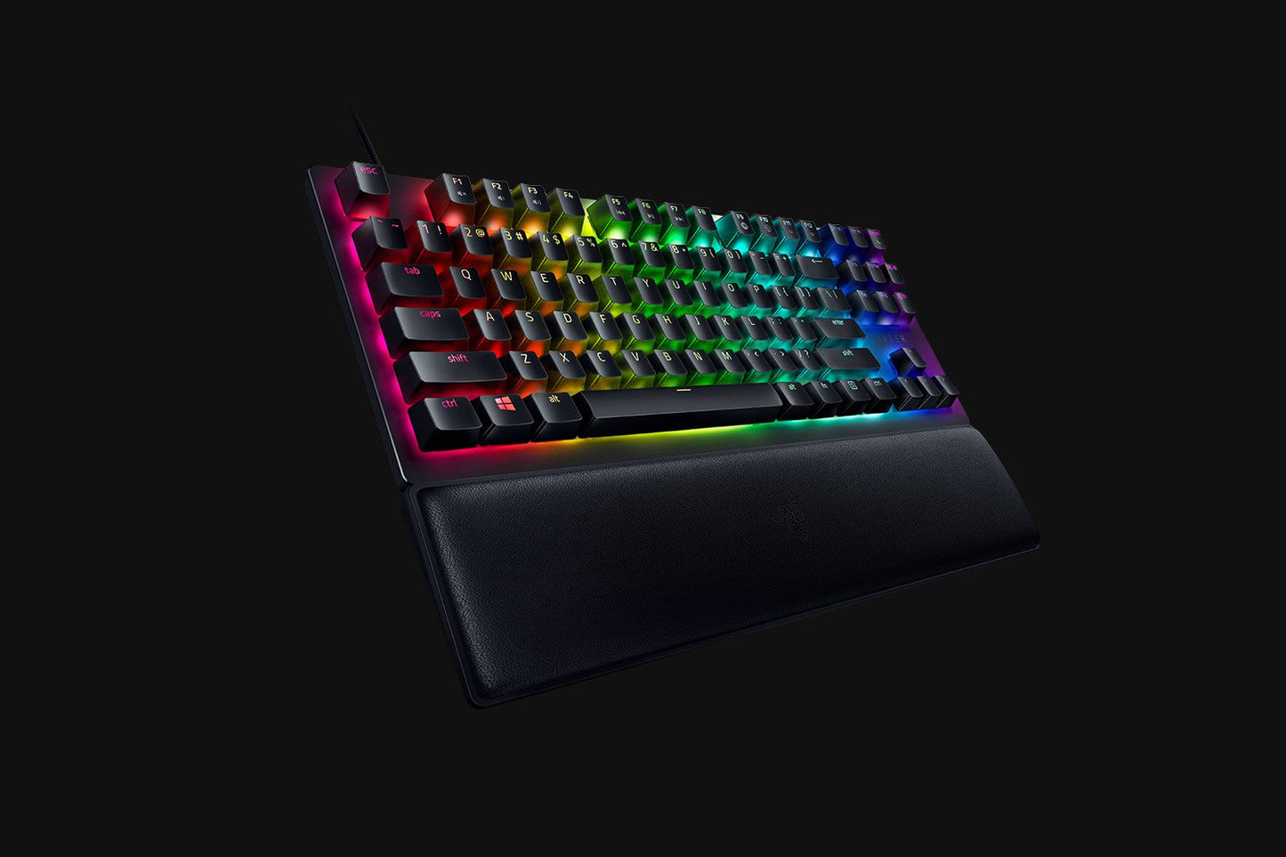 Razer Huntsman V2 Tenkeyless Analog Keyboard (Red Switch) - French Azerty Layout