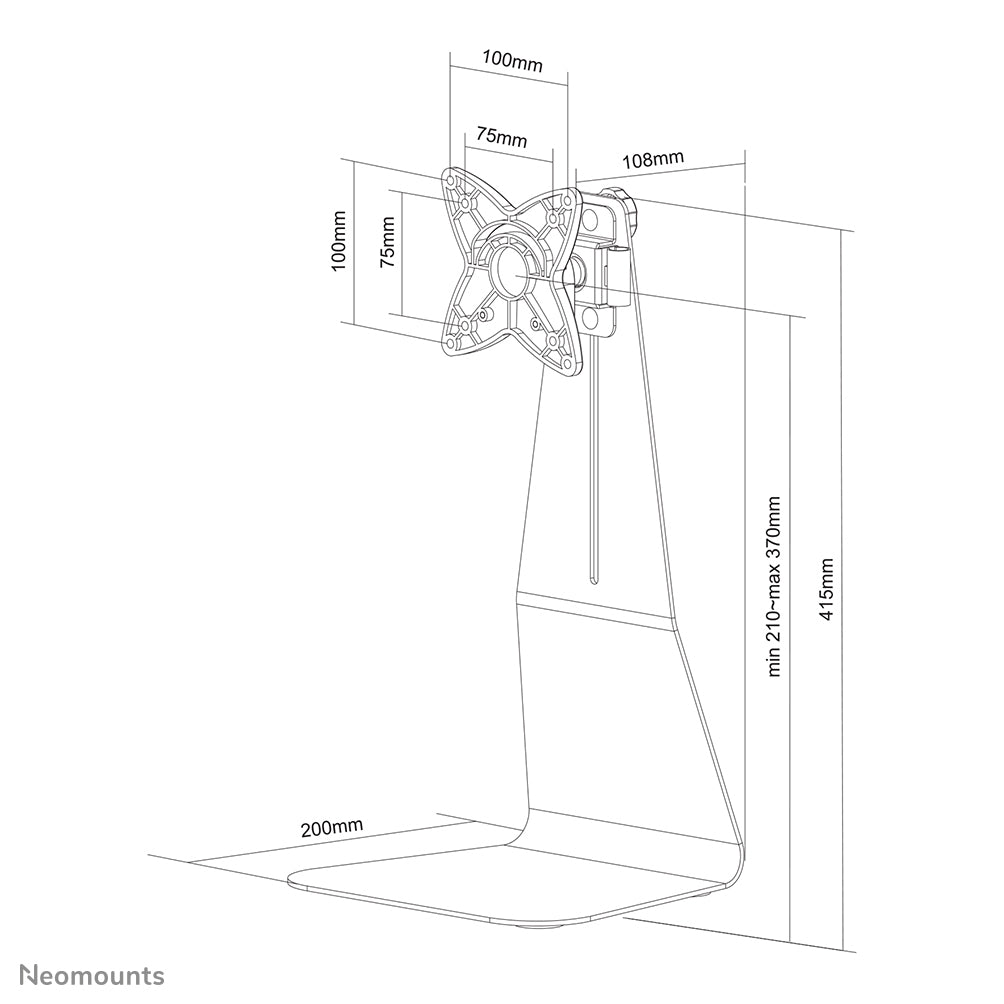 Flat Screen Desk Mount (stand)