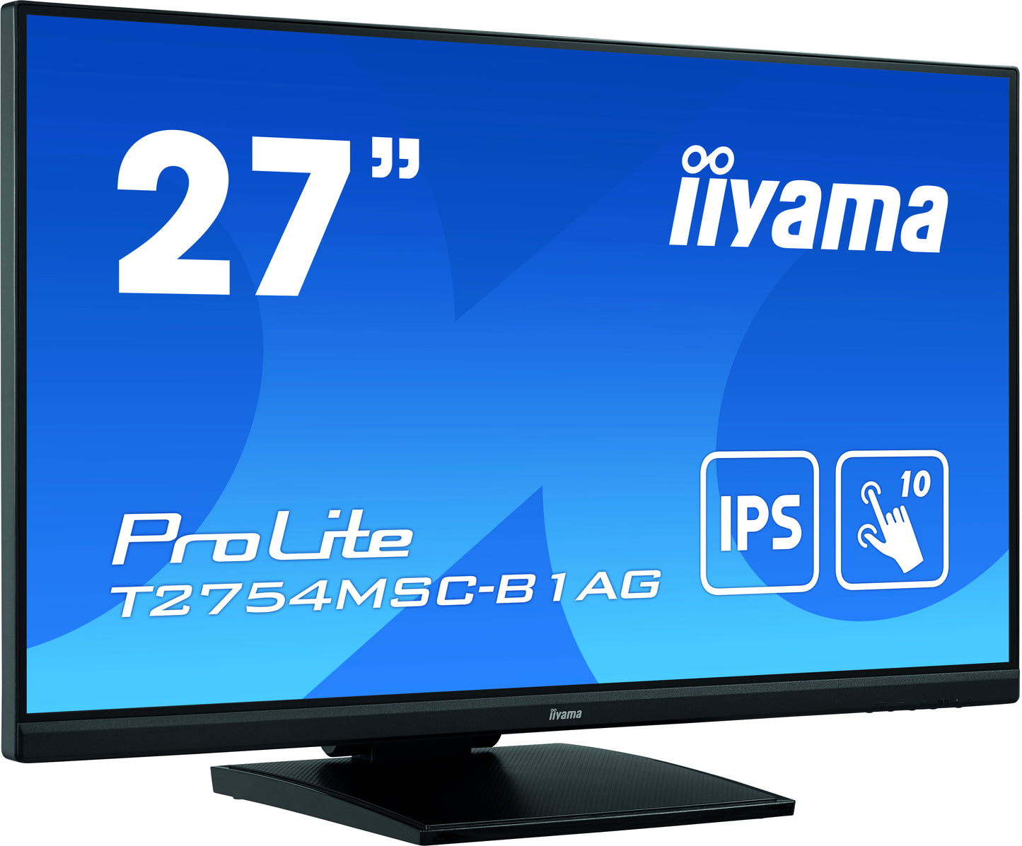 27  PCAP 10P Touch, Anti Glare coating, 1920x1080, IPS-panel, Slim Bezel, Speakers, VGA, HDMI, Double Hinge stand, 300cd/m2, USB (1x 3.0), U