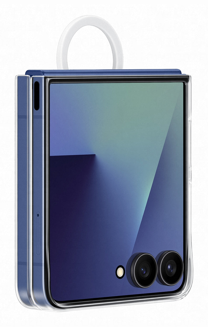 Samsung Ring Case Clear Flip7