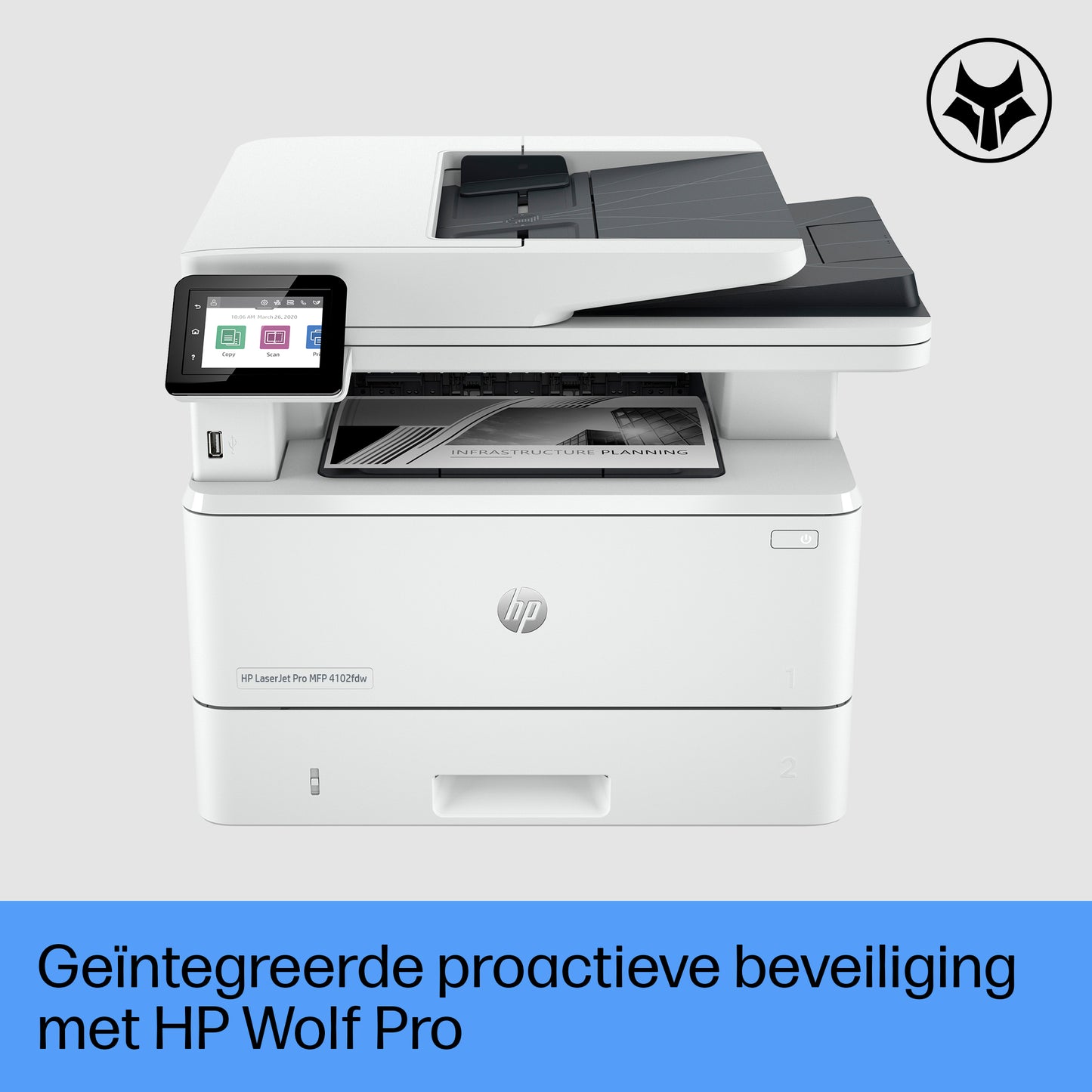 HP LASERJET PRO MFP 4102FDW PRINTER 2Z624F#B19
