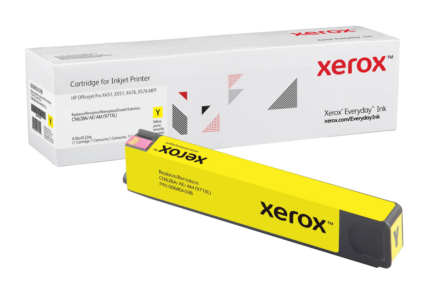 Everyday Yellow Cartridge compatible wit 006R04598