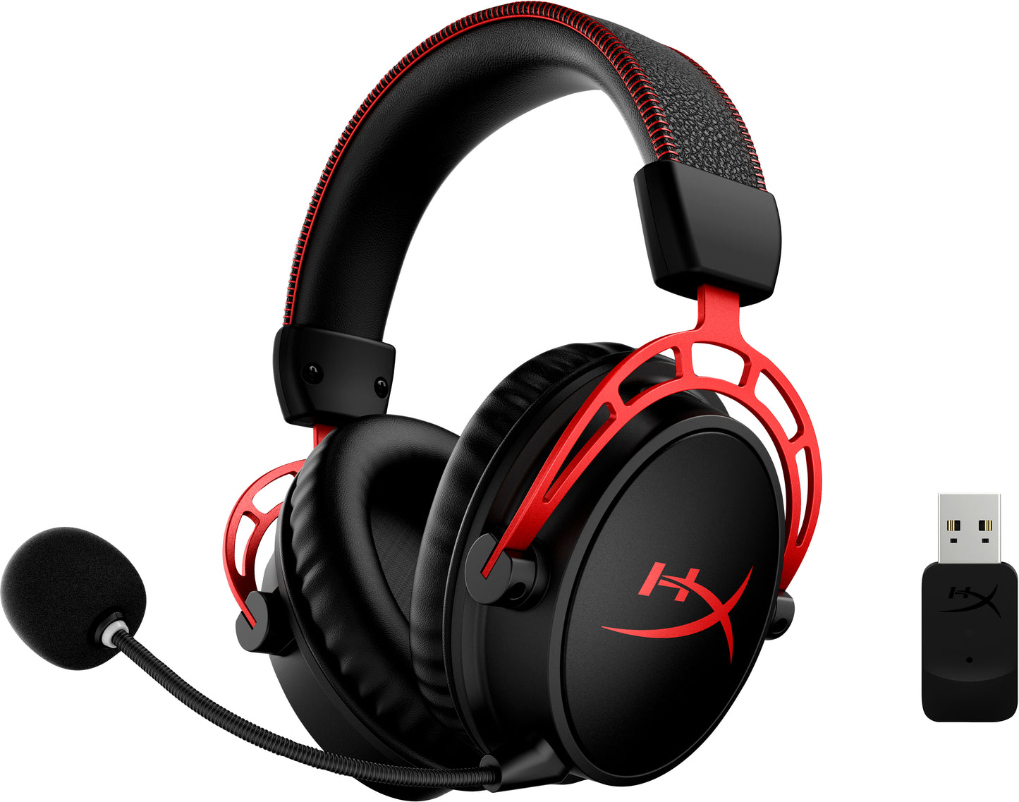 HyperX Cloud Alpha - Wireless Gaming Headset (Zwart-Rood)