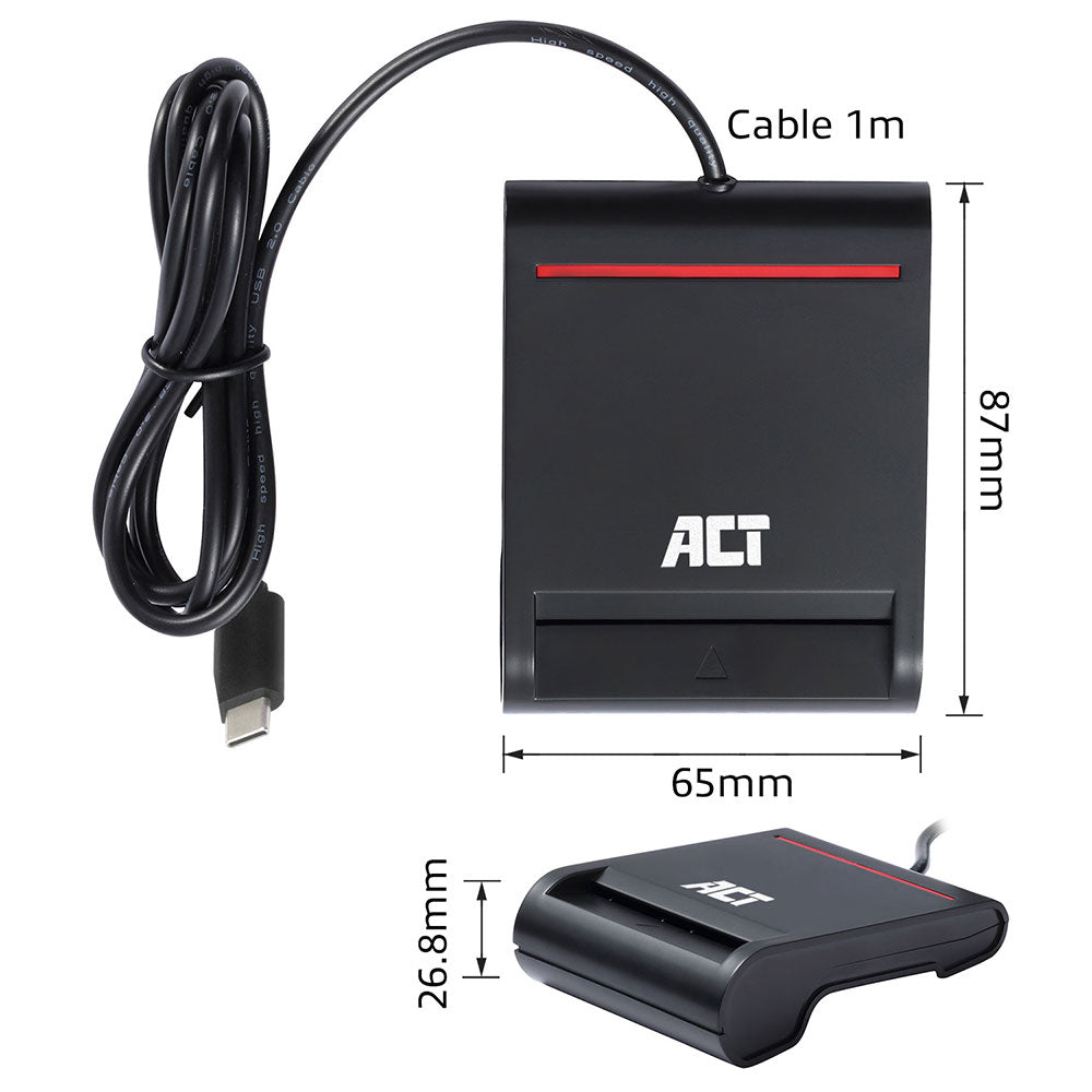 USB-C eID smartcard reader
