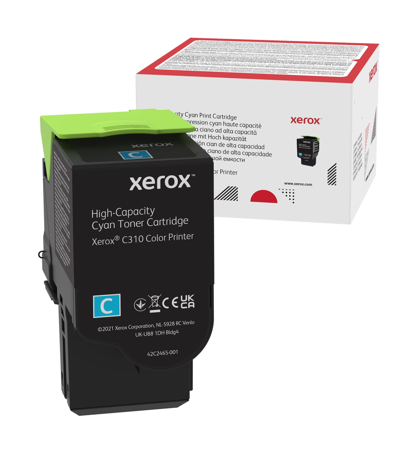 Xerox C310 Cyan High Capacity Toner (550 006R04365