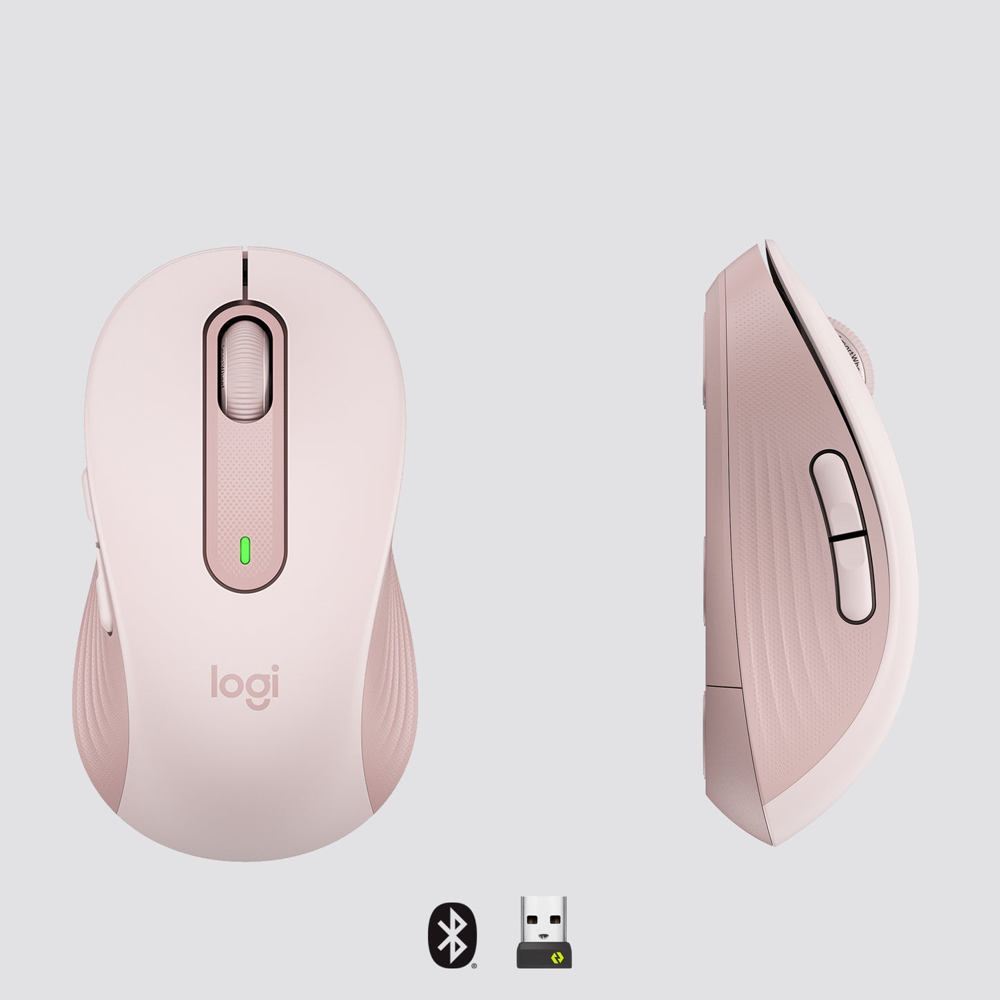 Logitech Signature M650 L Wireless Mouse - ROSE