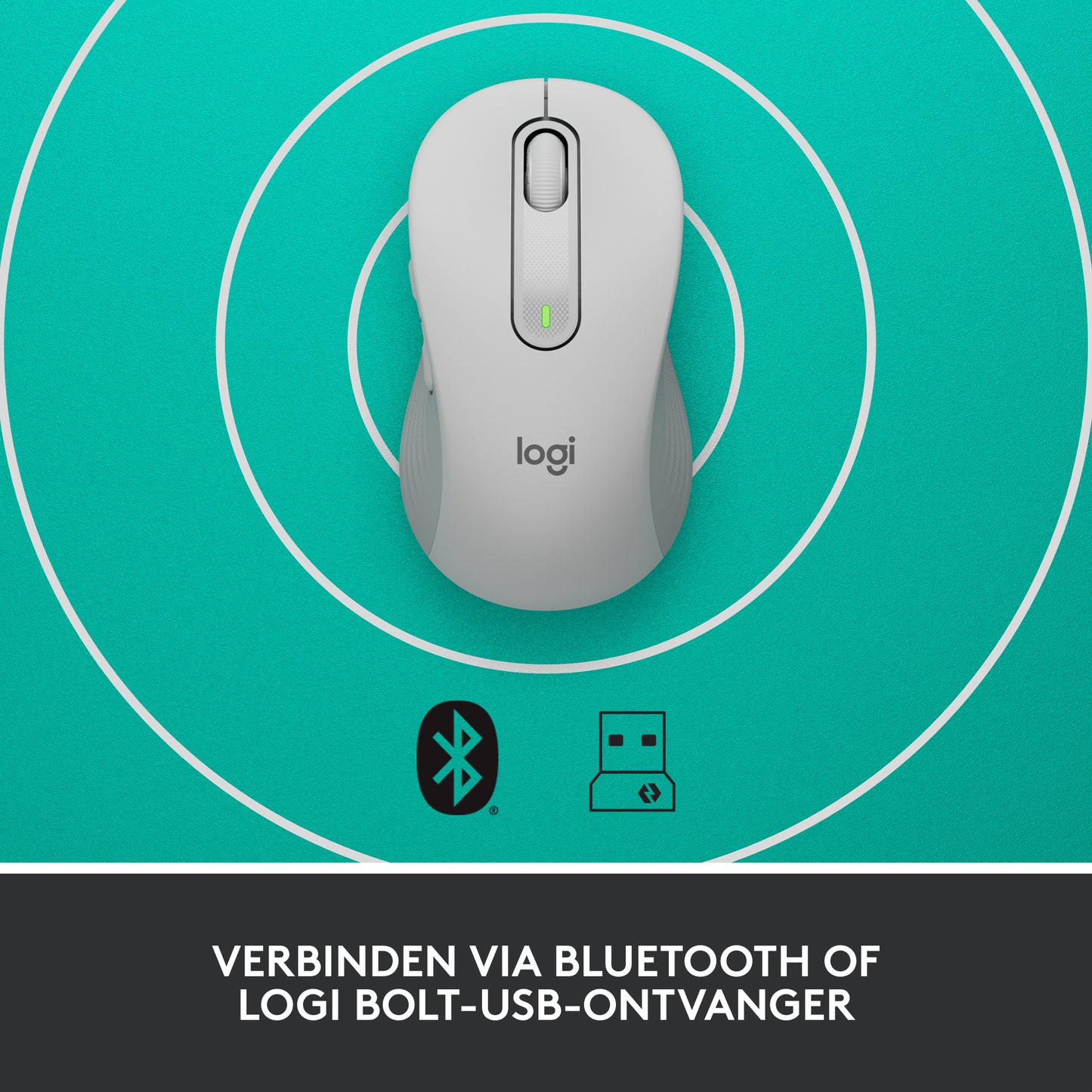Logitech Signature M650 Wireless Mouse - OFF-WHITE
