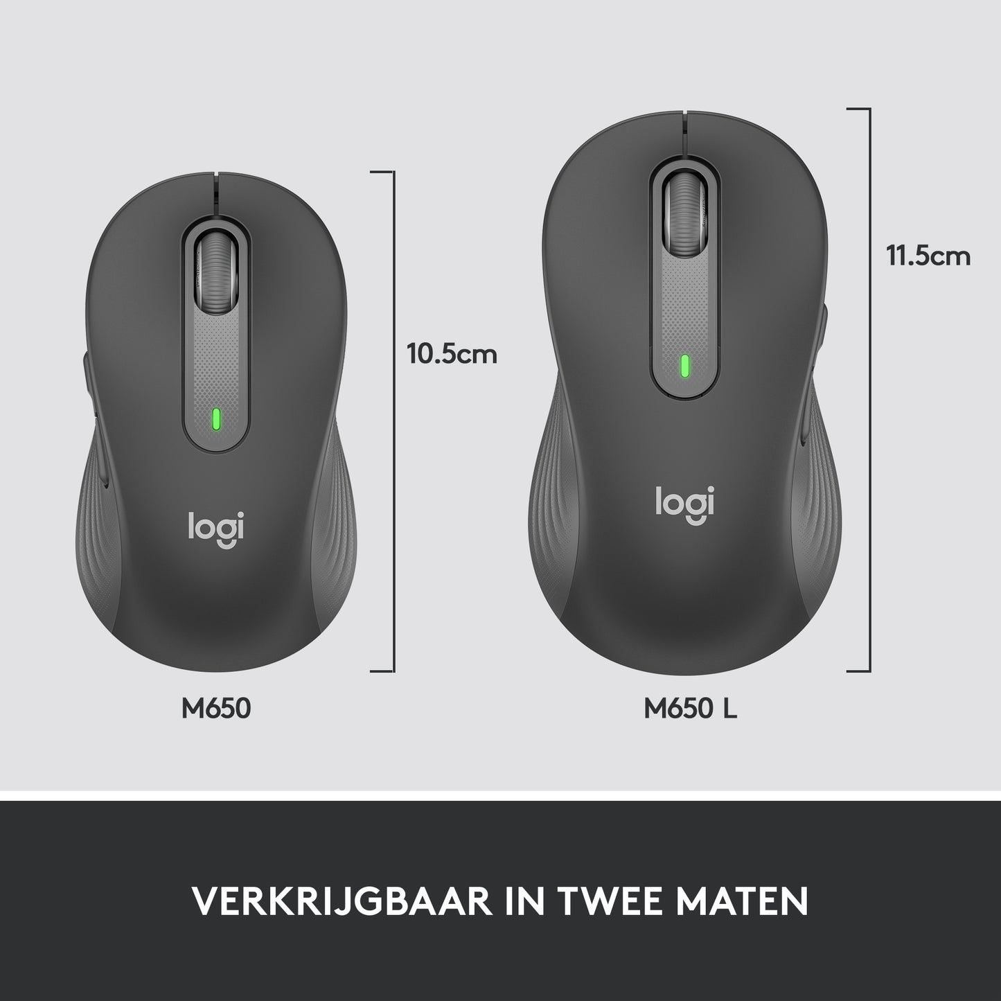 Logitech Signature M650 Wireless Mouse - GRAPHITE