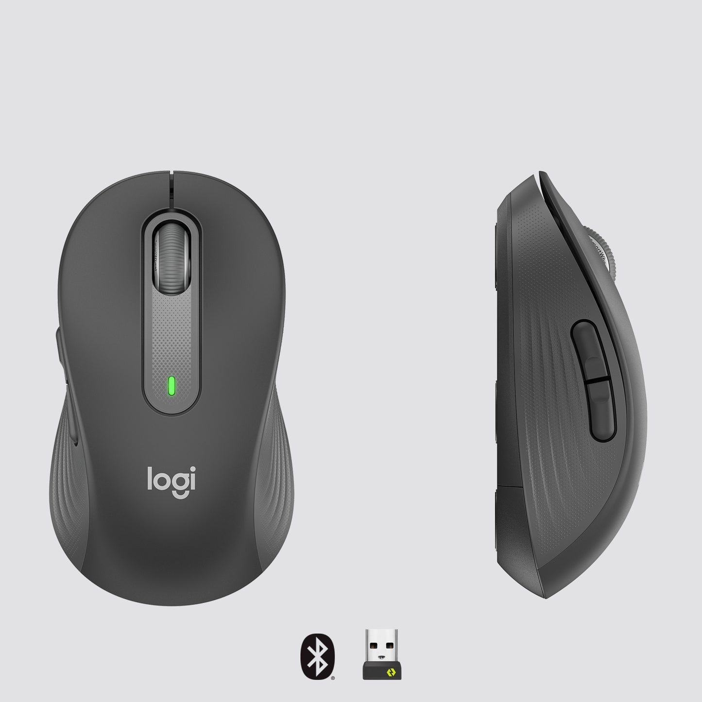 Logitech Signature M650 L Wireless Mouse - GRAPHITE