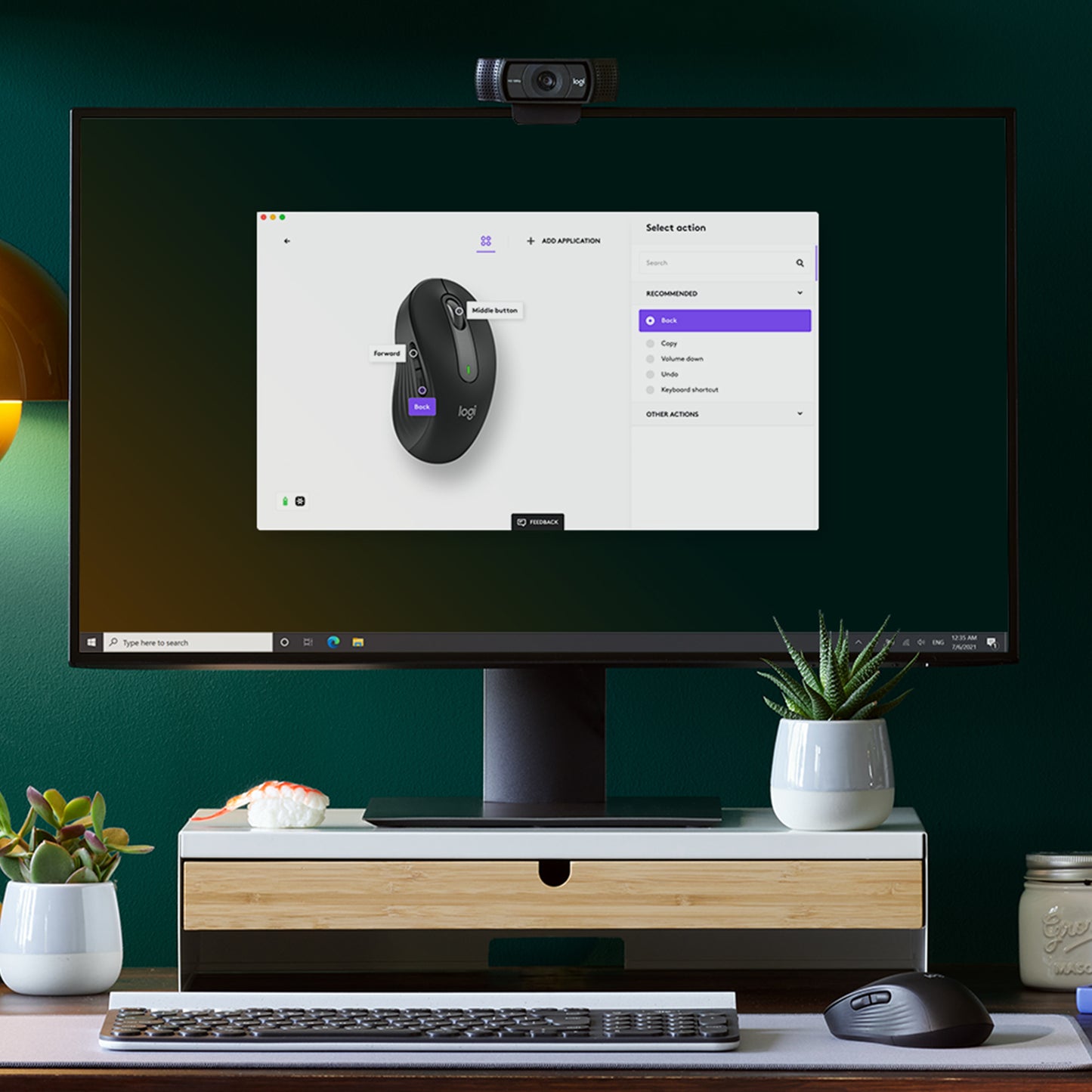 Logitech Signature M650 Wireless Mouse - GRAPHITE