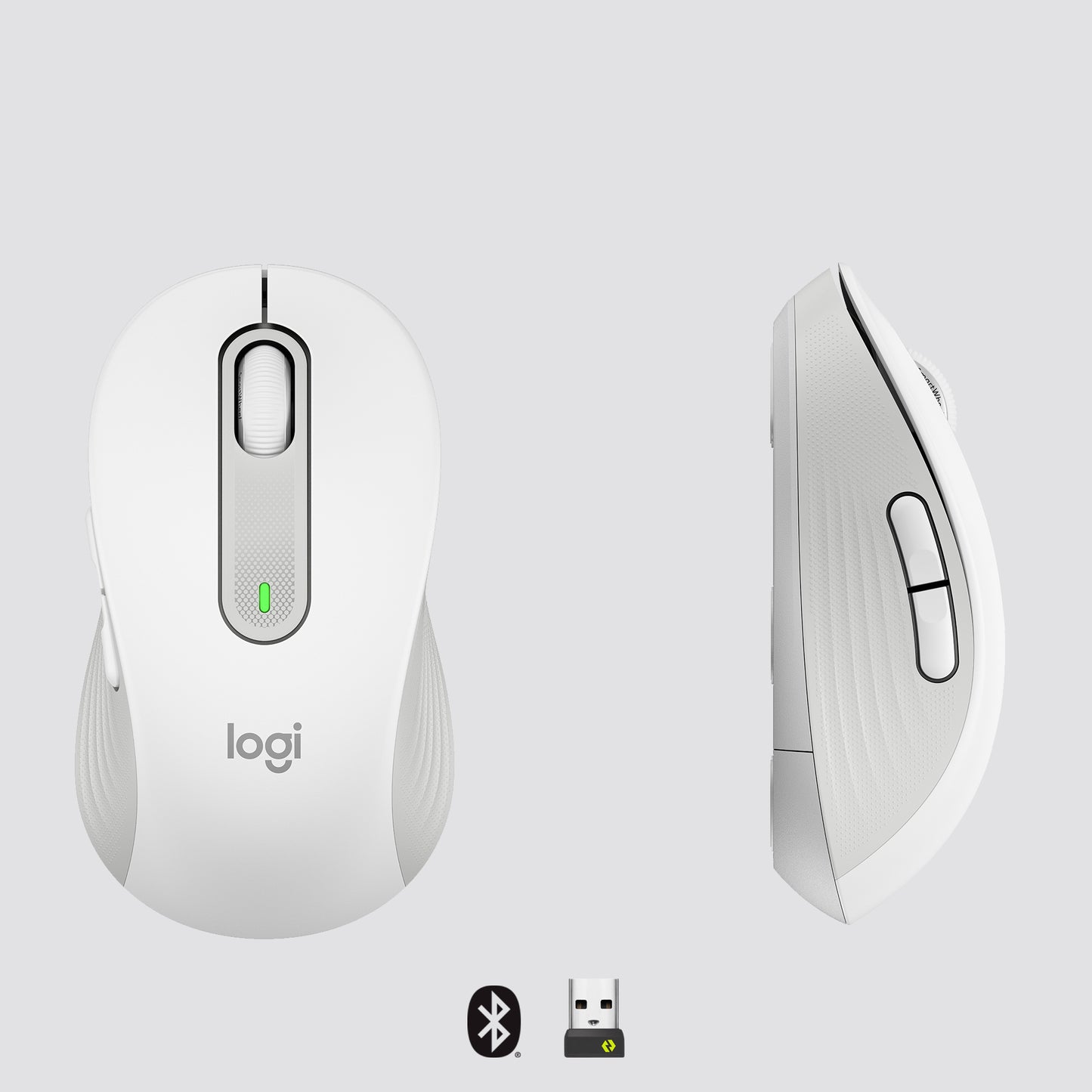 Logitech Signature M650 Wireless Mouse - OFF-WHITE