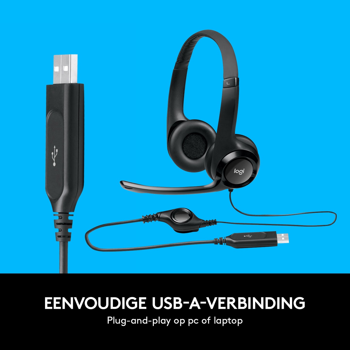 LOGITECH USB HEADSET H390