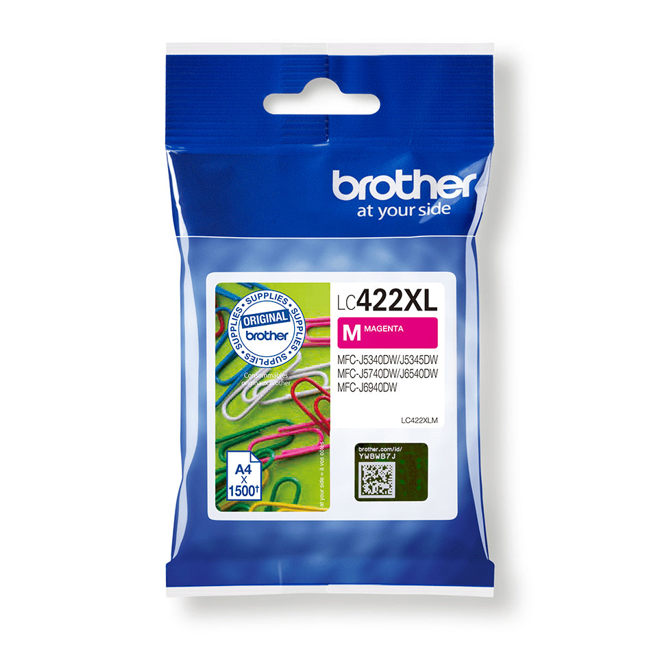 Magenta Ink Cartridge . Single Blister Pack. Prints about 1500 pages.