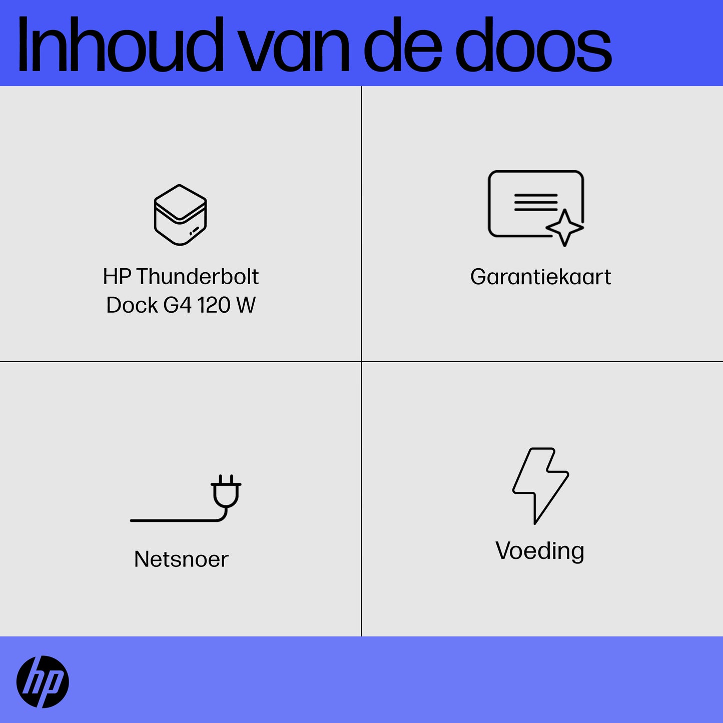 HP Thunderbolt 120W G4 Dock 4J0A2AA#ABB