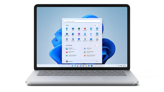 MS Surface Laptop Studio Intel Core i5-11300H 14.4inch 16GB 512GB W10P SC French Platinum Belgium 1 License