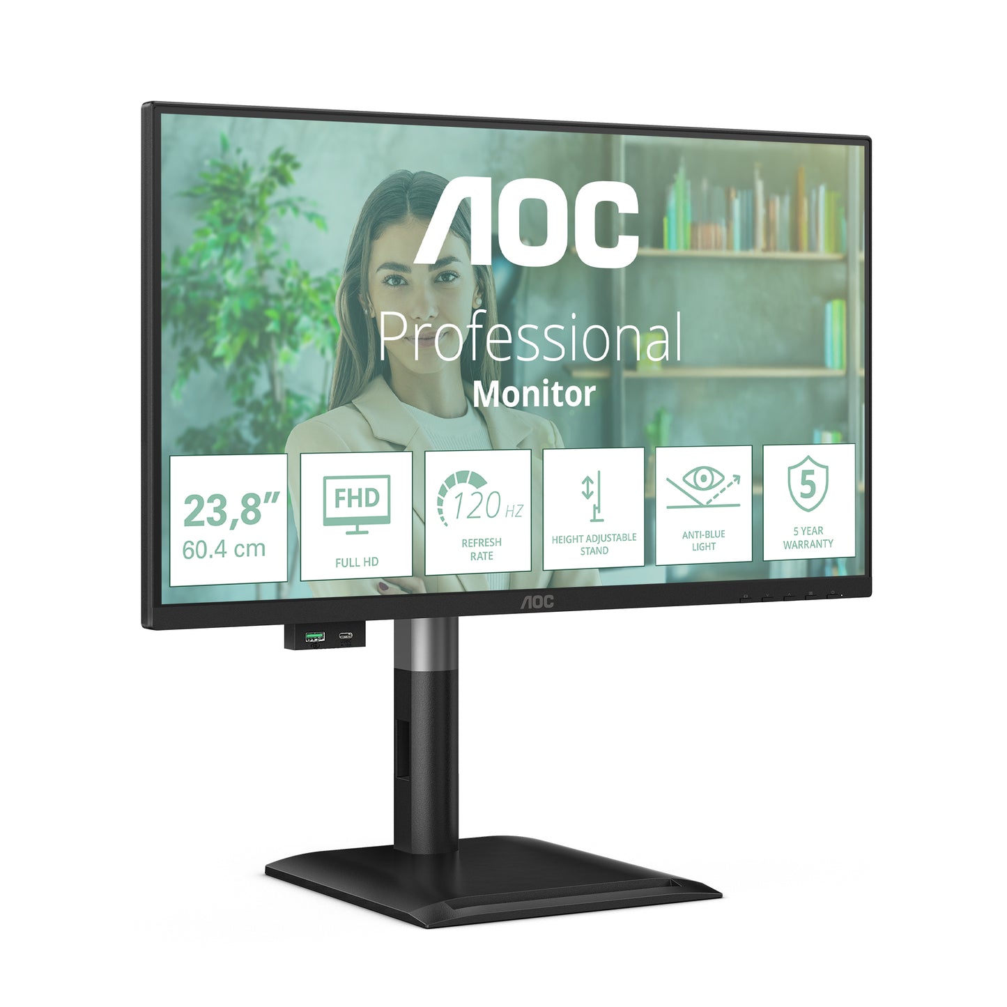 AOC 24P4U 24 IPS Monitor 1920x1080
