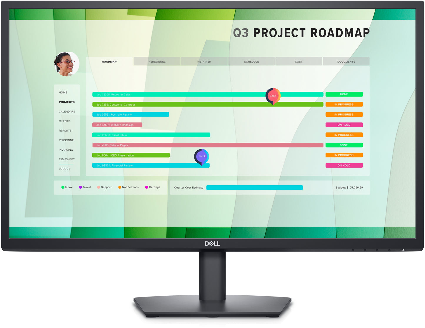 Dell 27 Monitor E2723HN 68.60cm (27IN) DELL-E2723HN