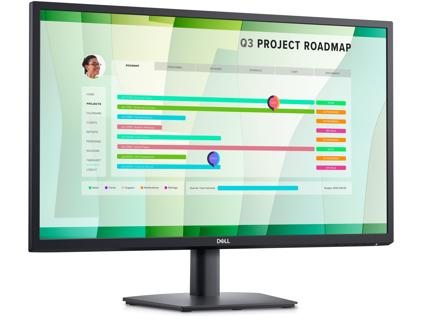 Dell 27 Monitor E2723HN 68.60cm (27IN) DELL-E2723HN