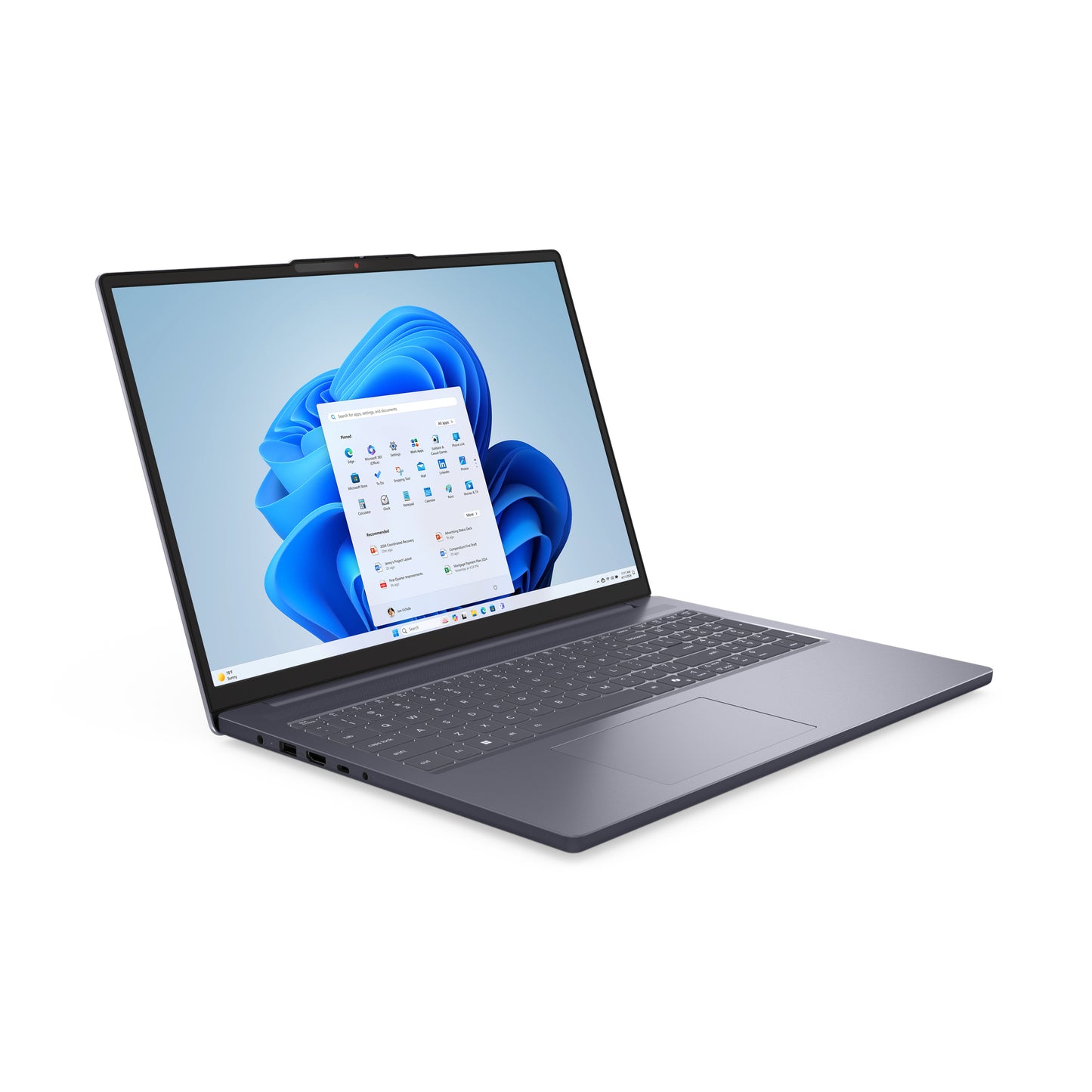 Lenovo IdeaPad Slim 3 16ARP10 83K80093MB, 16 WUXGA IPS, AMD Ryzen 7 7735HS, 24GB, 512GB PCIe NVMe SSD, AMD Radeon 680M, W11H, Grey