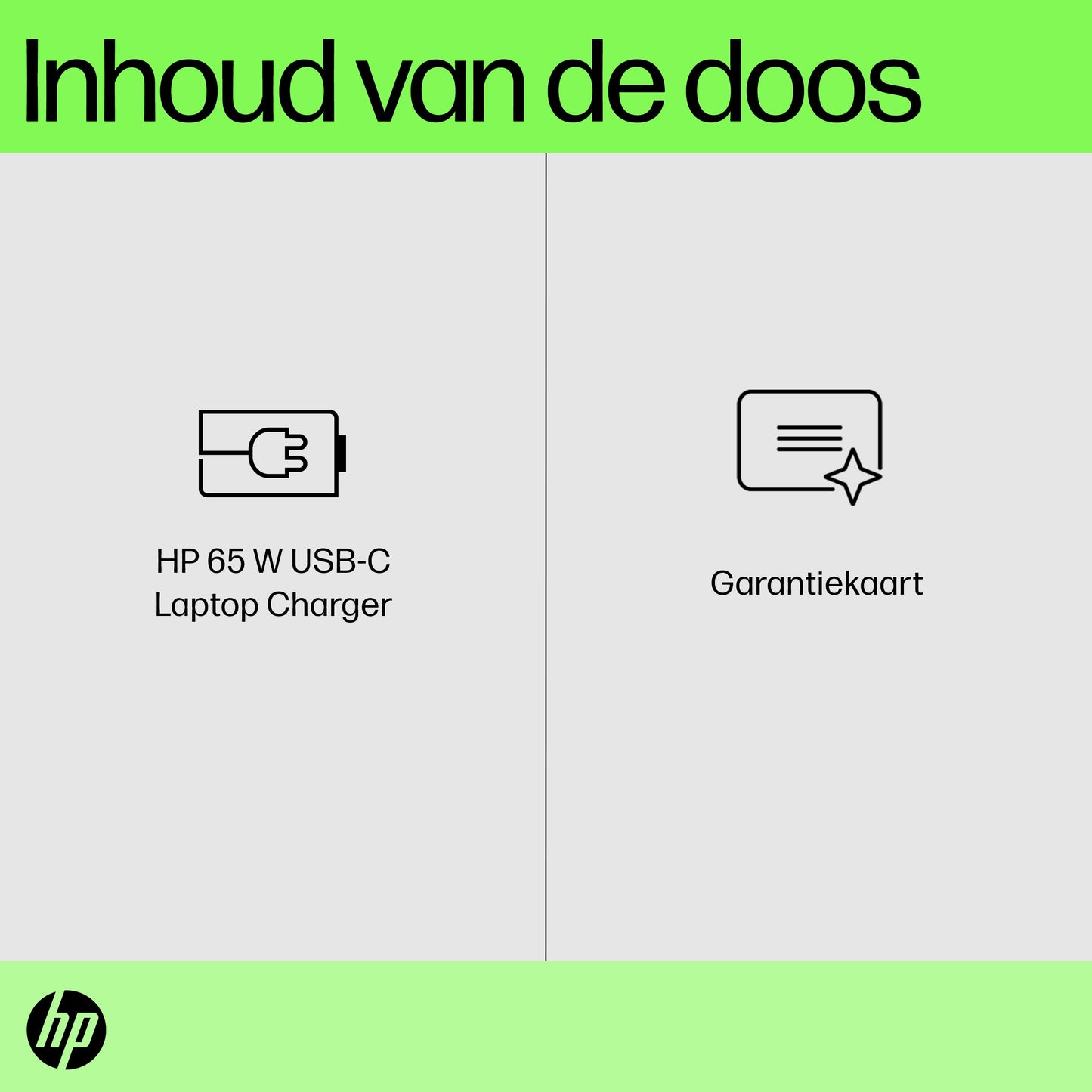 HP Laptop Charger USB-C 65W