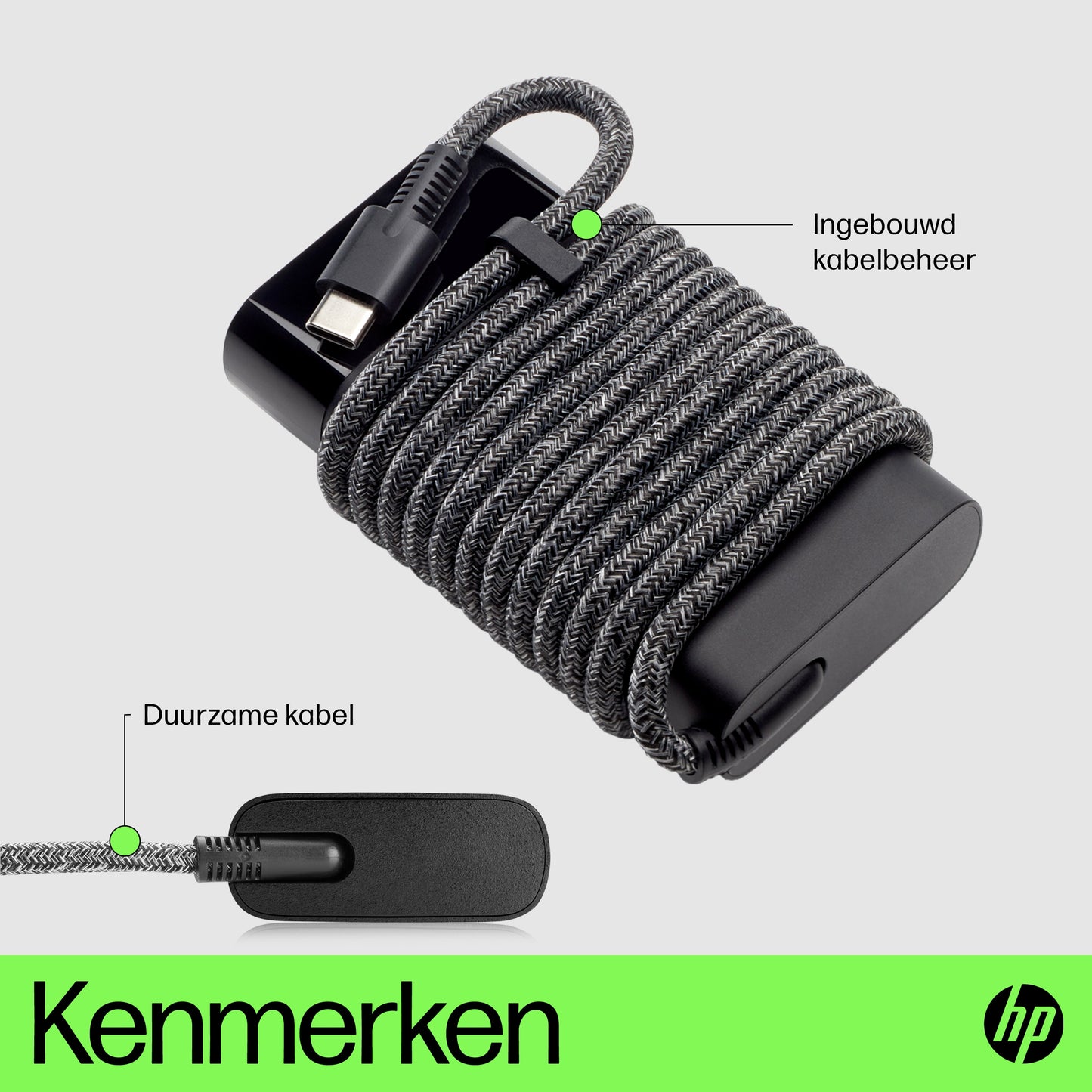 HP Laptop Charger USB-C 65W