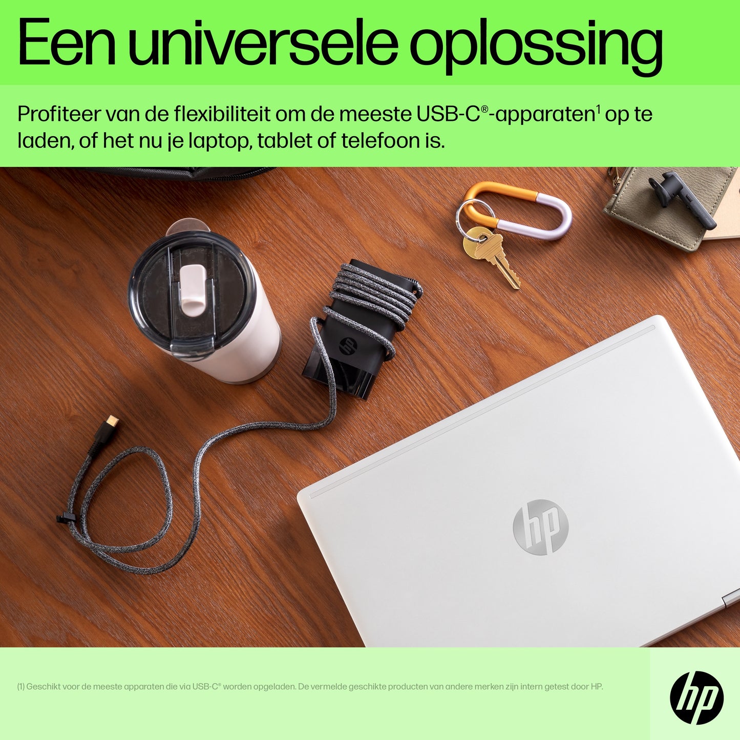 HP Laptop Charger USB-C 65W