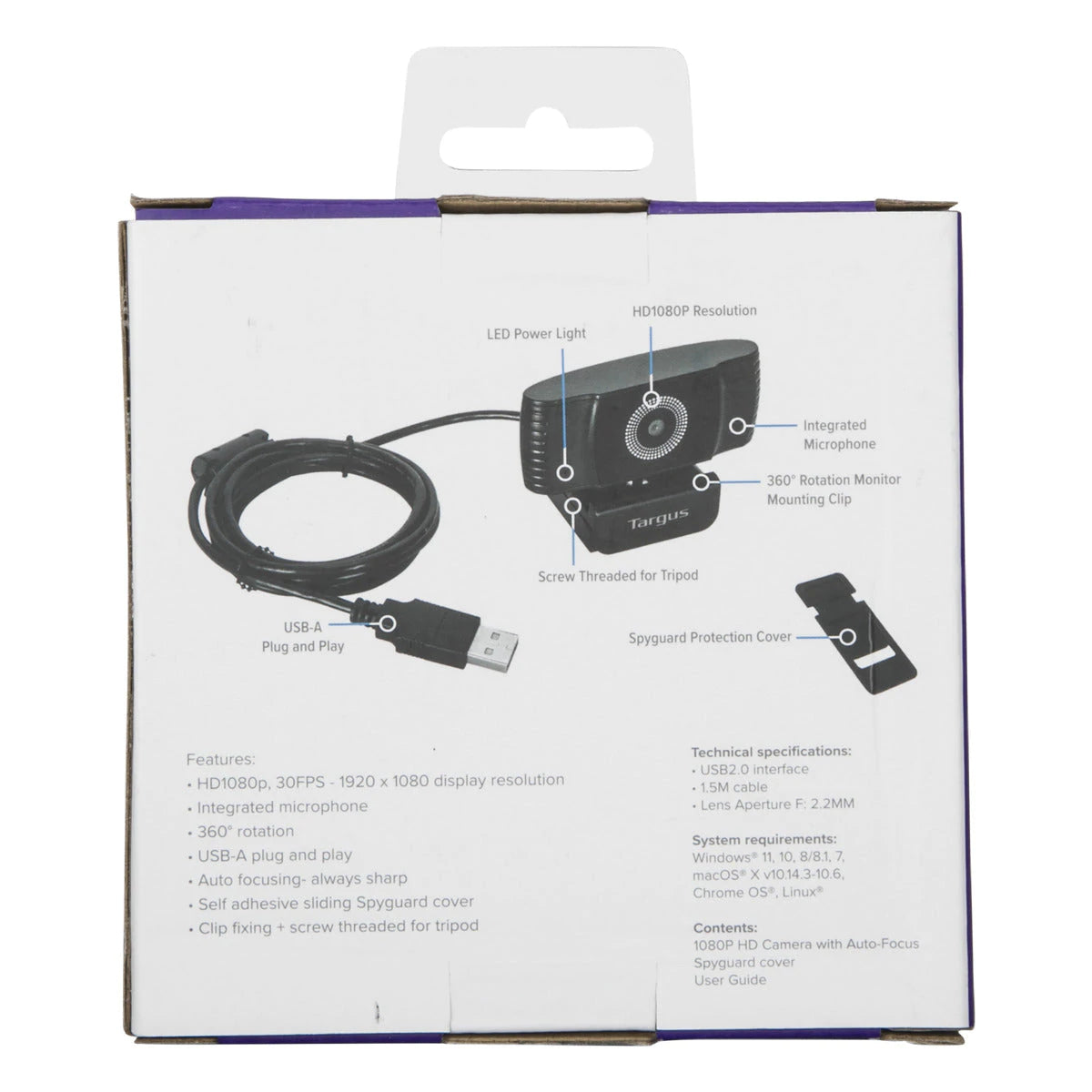 Webcam Plus Full HD 1080p Webcam AVC042GL