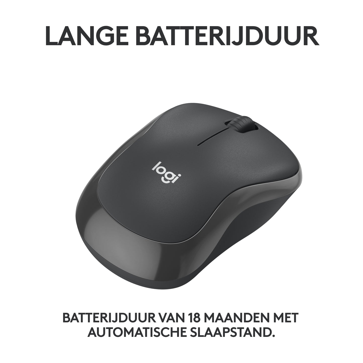 Logitech M240 Stille Bluetooth Muis, 18 maanden batterijduur, voor Windows, macOS, ChromeOS, Compatibel met PC, Mac, Laptop, Tablets - Graph