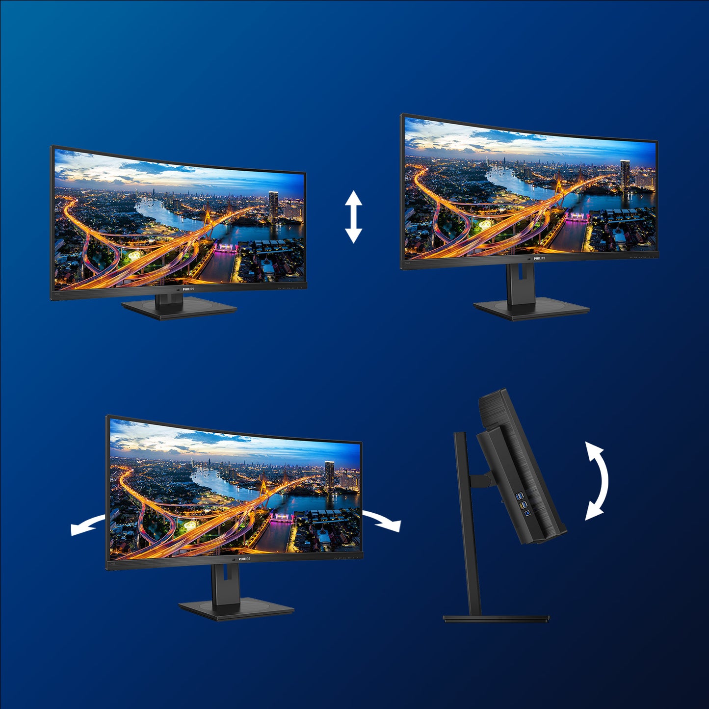 346B1C 34in VA 3440x1440 USB-C DP-2xHDMI 346B1C/00