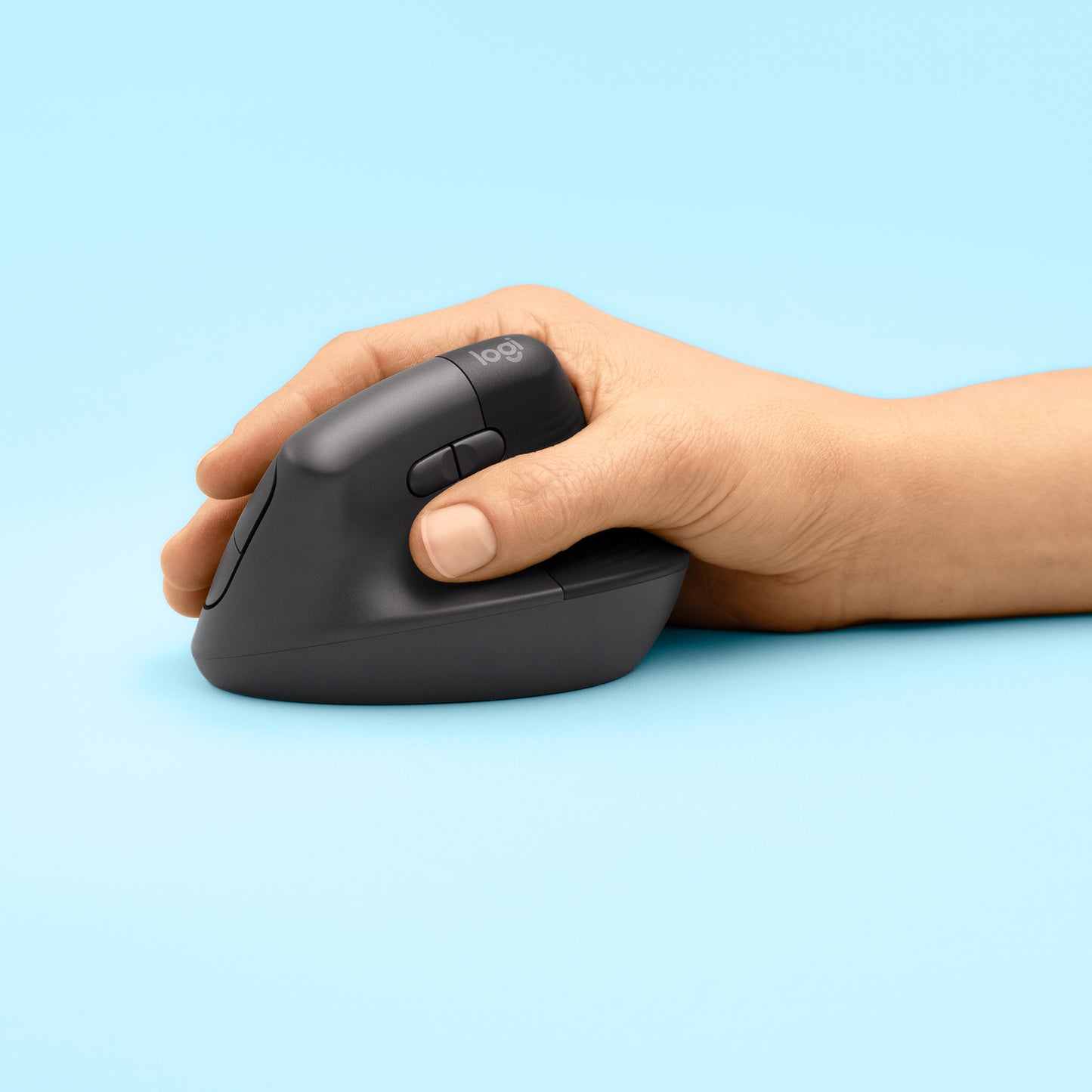LOGITECH LIFT Right Vertical Ergonomic Mouse - GRAPHITE / BLACK - EMEA
