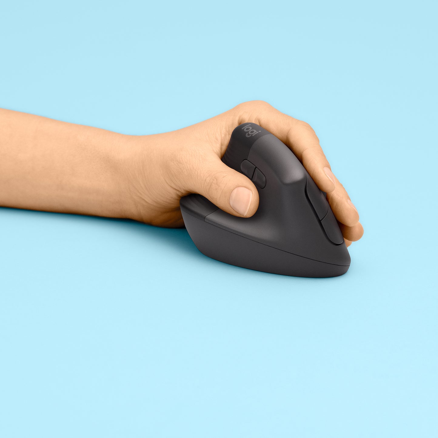 LOGITECH LIFT Left Vertical Ergonomic Mouse - GRAPHITE / BLACK - EMEA