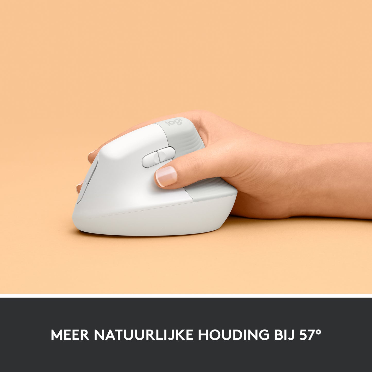 LOGITECH LIFT - OFF-WHITE/PALE GREY - EMEA