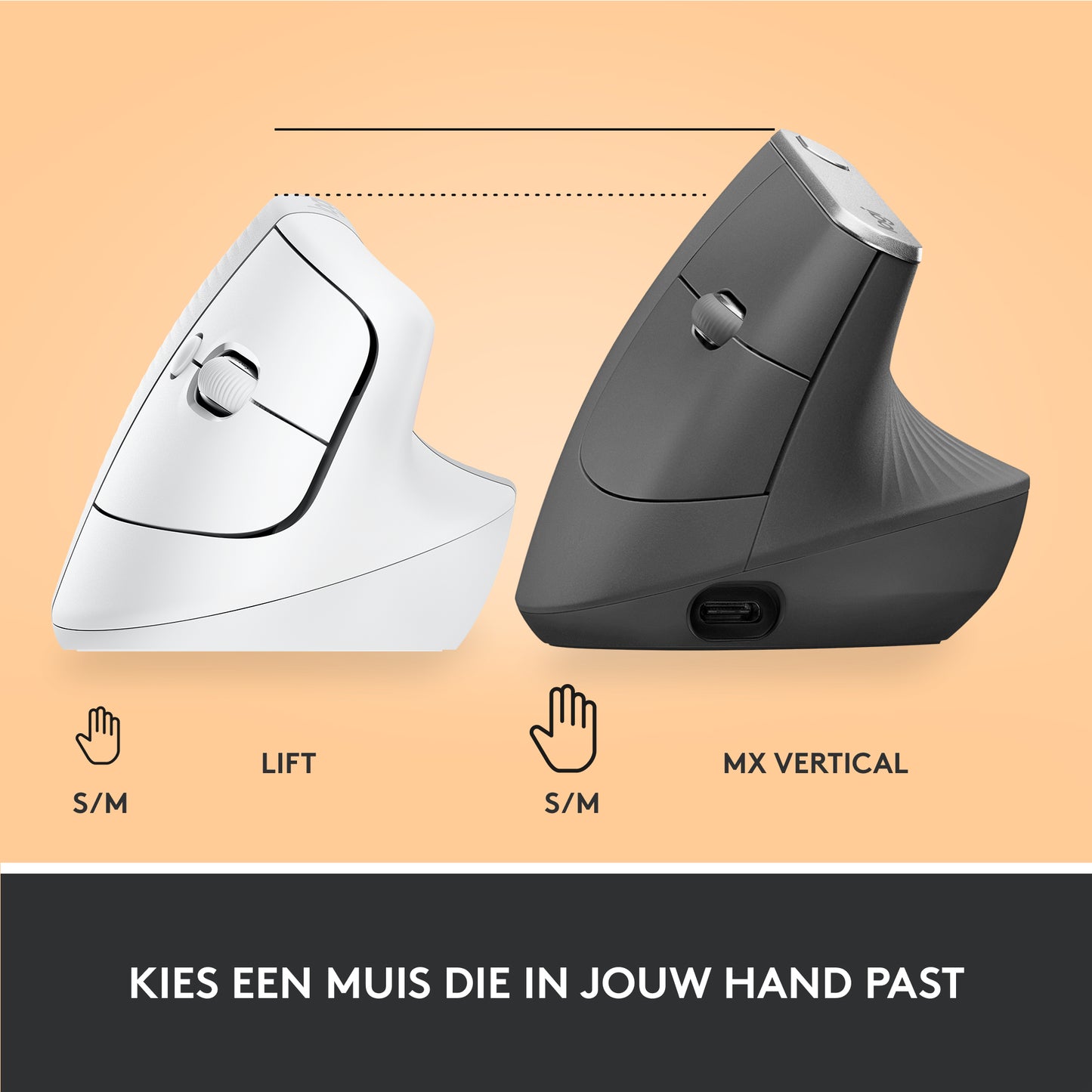 LOGITECH LIFT - OFF-WHITE/PALE GREY - EMEA