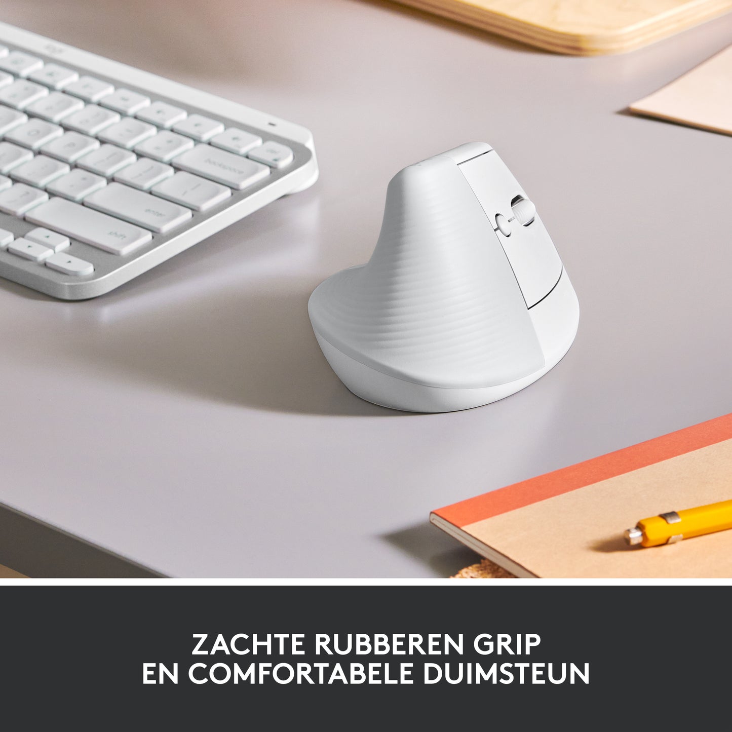 LOGITECH LIFT - OFF-WHITE/PALE GREY - EMEA
