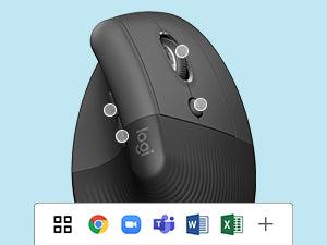 LOGITECH LIFT - OFF-WHITE/PALE GREY - EMEA