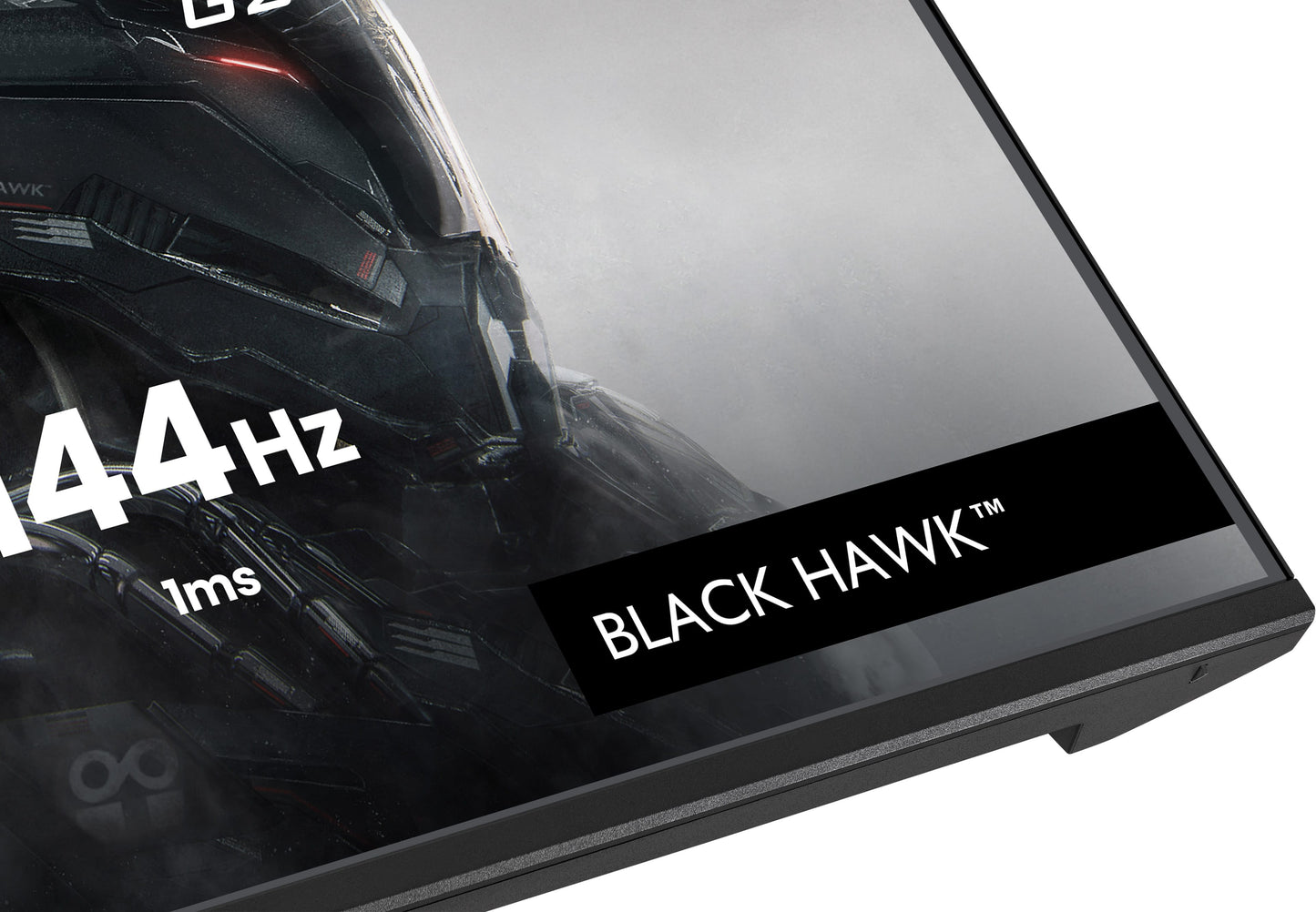 IIYAMA 24WIDE LCD, G-Master Black Hawk, 1920 x 1080, 144 Hz IPS panel, LED Bl., Freesync,  USB-Hub(2xOut v2.0), Pivot, Height Adjust.(15cm)