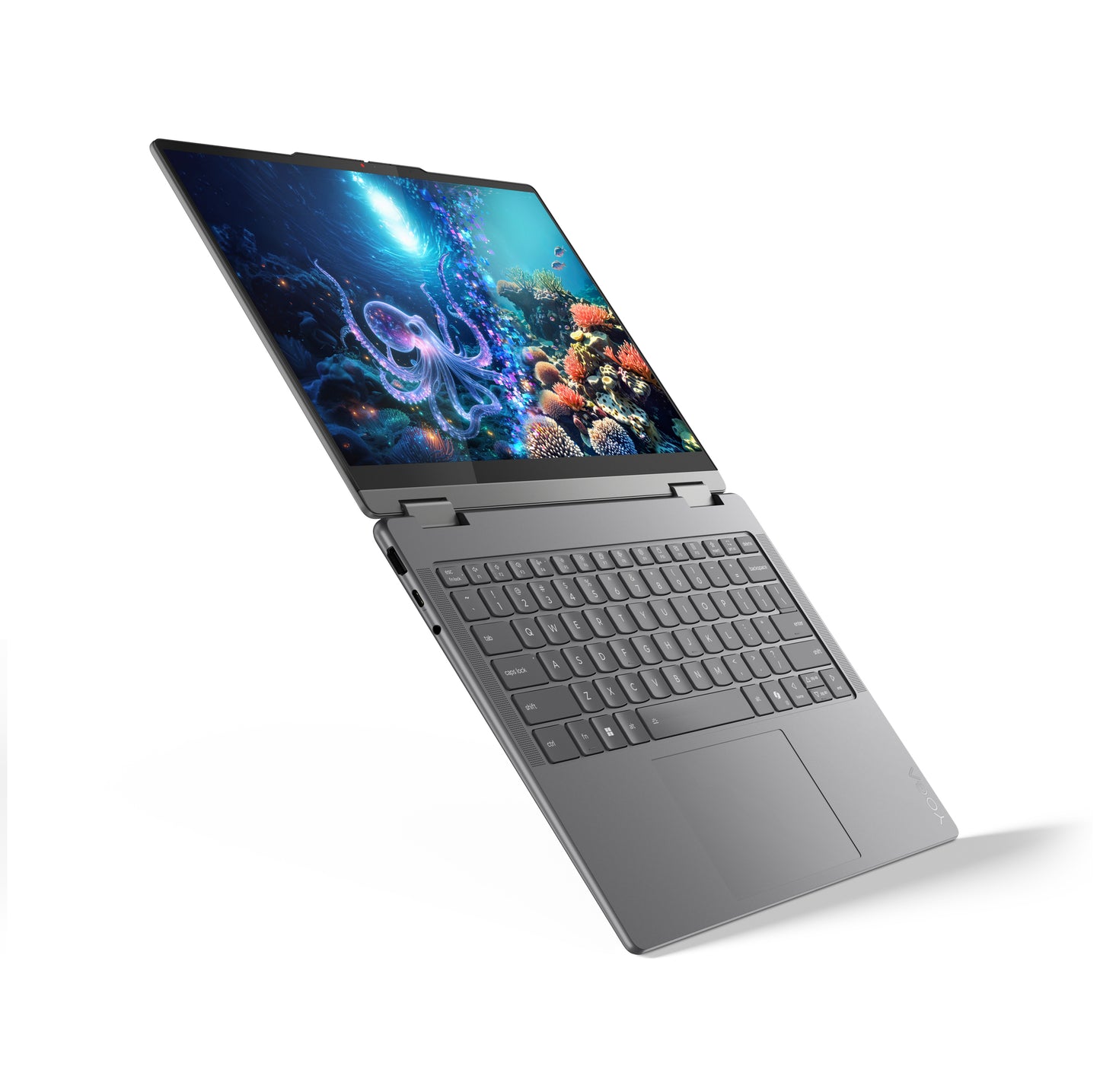 Lenovo Yoga 7 2-in-1 14ILL10, 14 WUXGA OLED, Intel Core Ultra 5 226V, 40 Npu Tops, 16GB, 512GB PCIe NVMe SSD, Intel Arc Graphics, W11H, Gre
