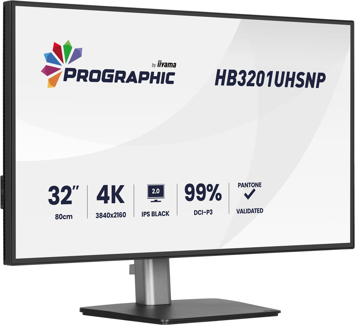 Iiyama 32W LCD Business 4K UHD IPS ProGraphic