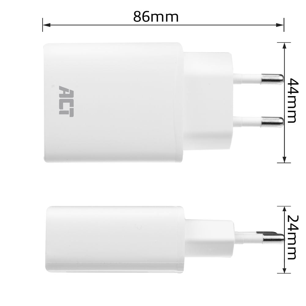 USB-C Charger 110-240V 1 port 20W white, iPhone 12/13