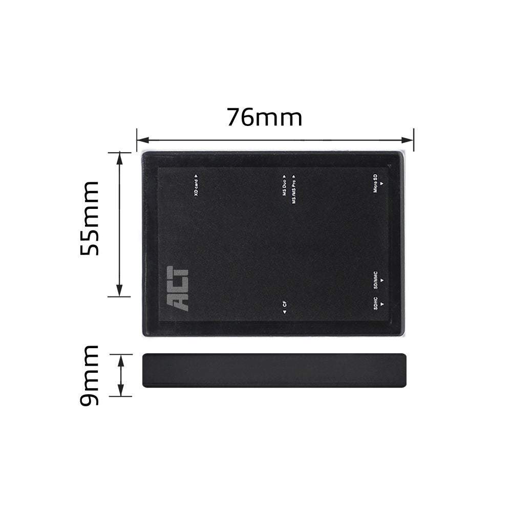 ACT USB 3.1 Gen1 (USB 3.0) Multi Card Reader
