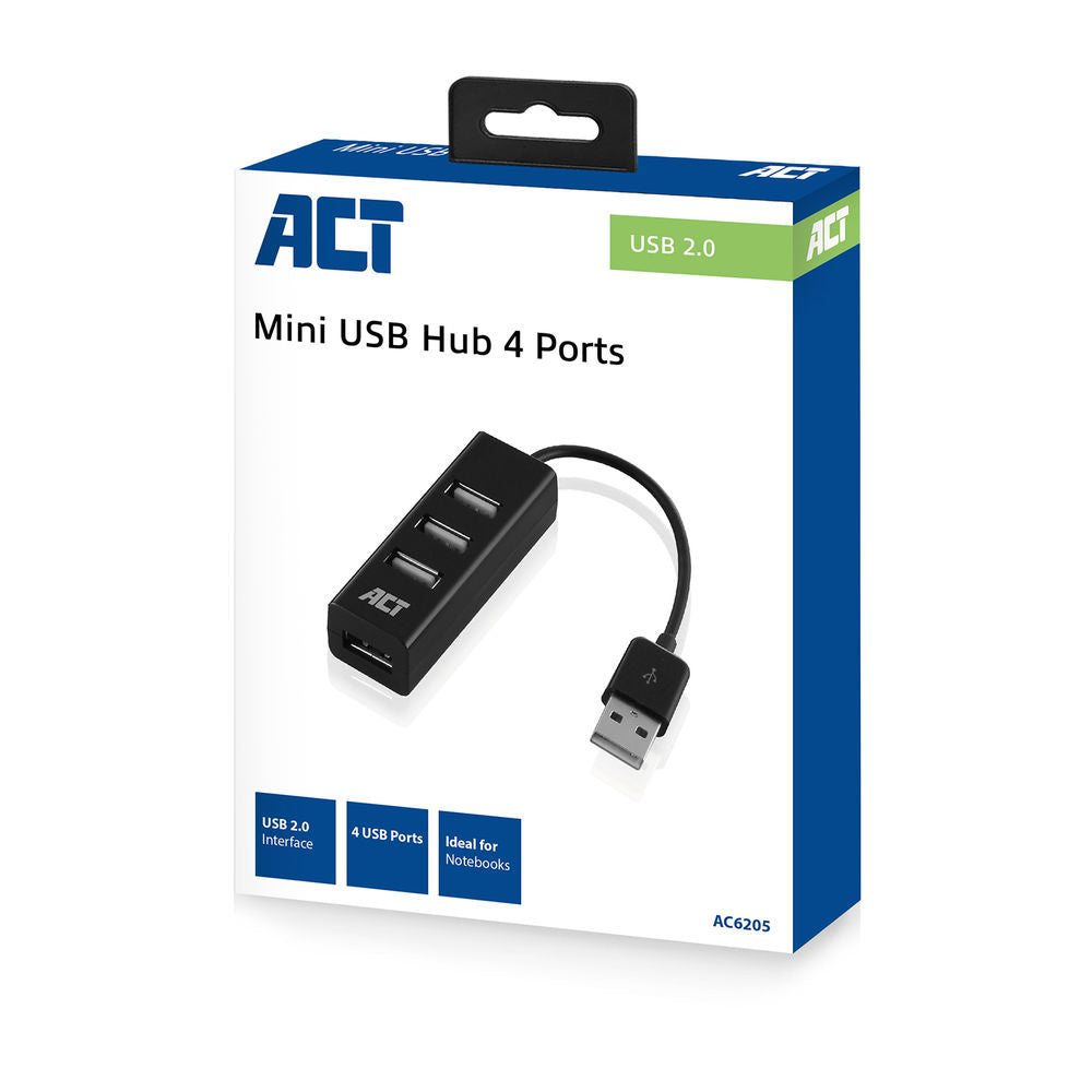 ACT USB 2.0 Hub mini 4 port