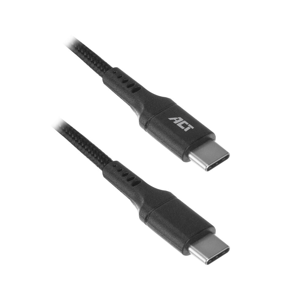 ACT USB 2.0 aansluitkabel C male - C male 1 meter