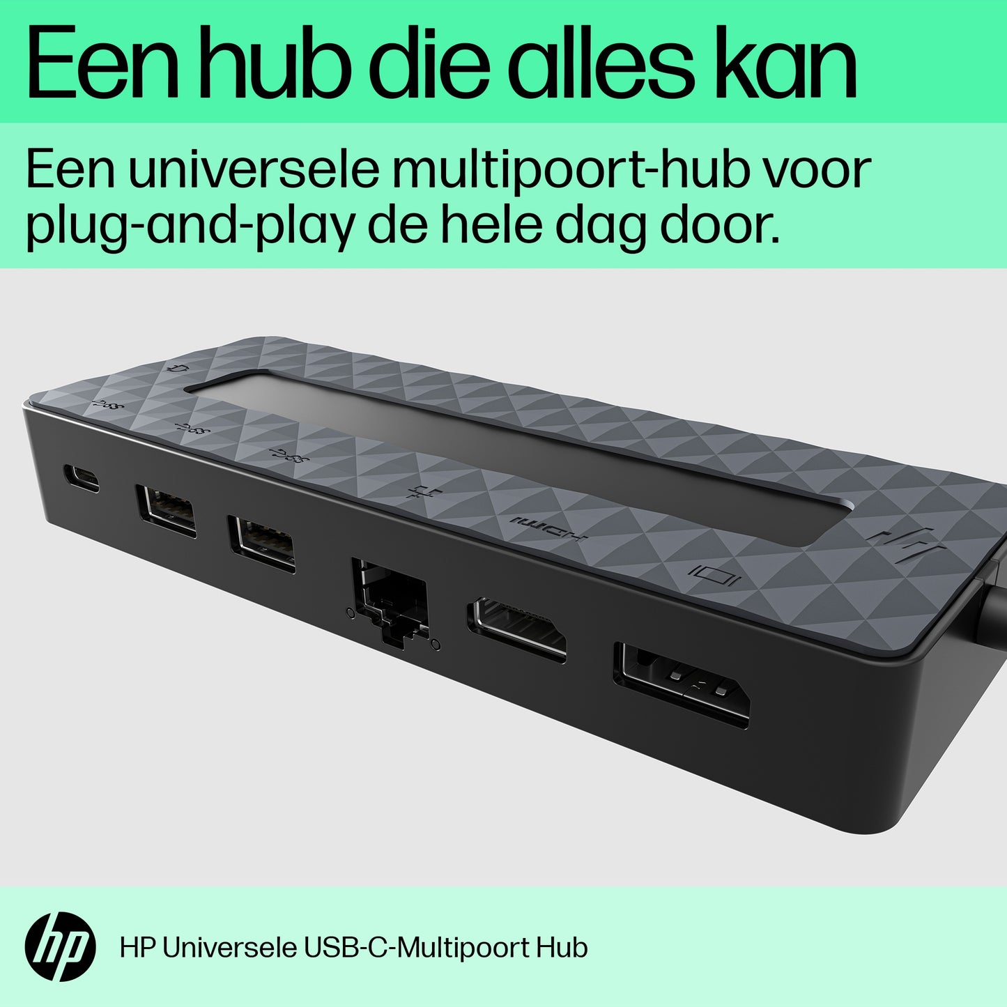 Multiport Hub HP Univ USB-C 50H98AA#ABB