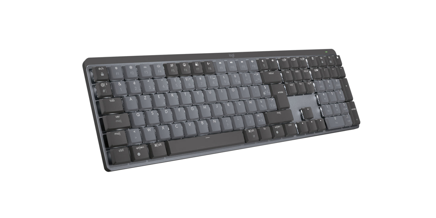 Logitech MX Mechanical Wireless Illuminated Performance Keyboard - GRAPHITE - FR Azerty